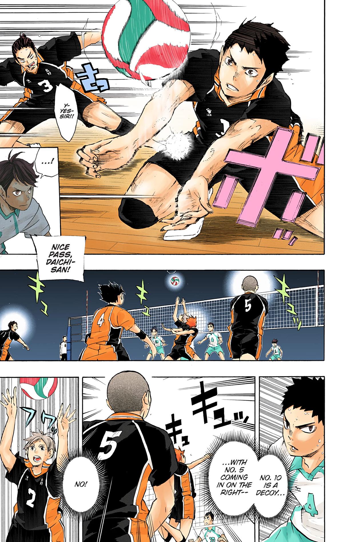 Haikyu!! (Color) Chapter 55