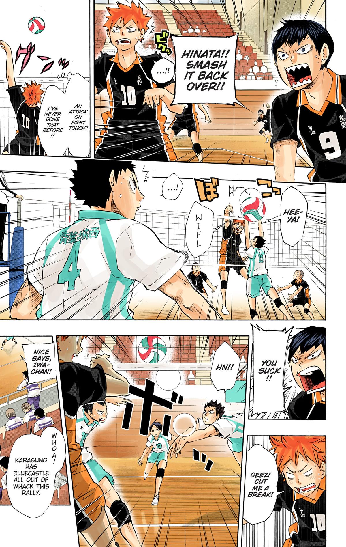 Haikyu!! (Color) Chapter 55