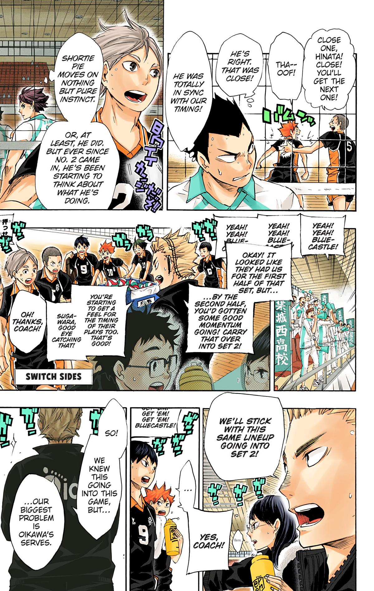 Haikyu!! (Color) Chapter 55
