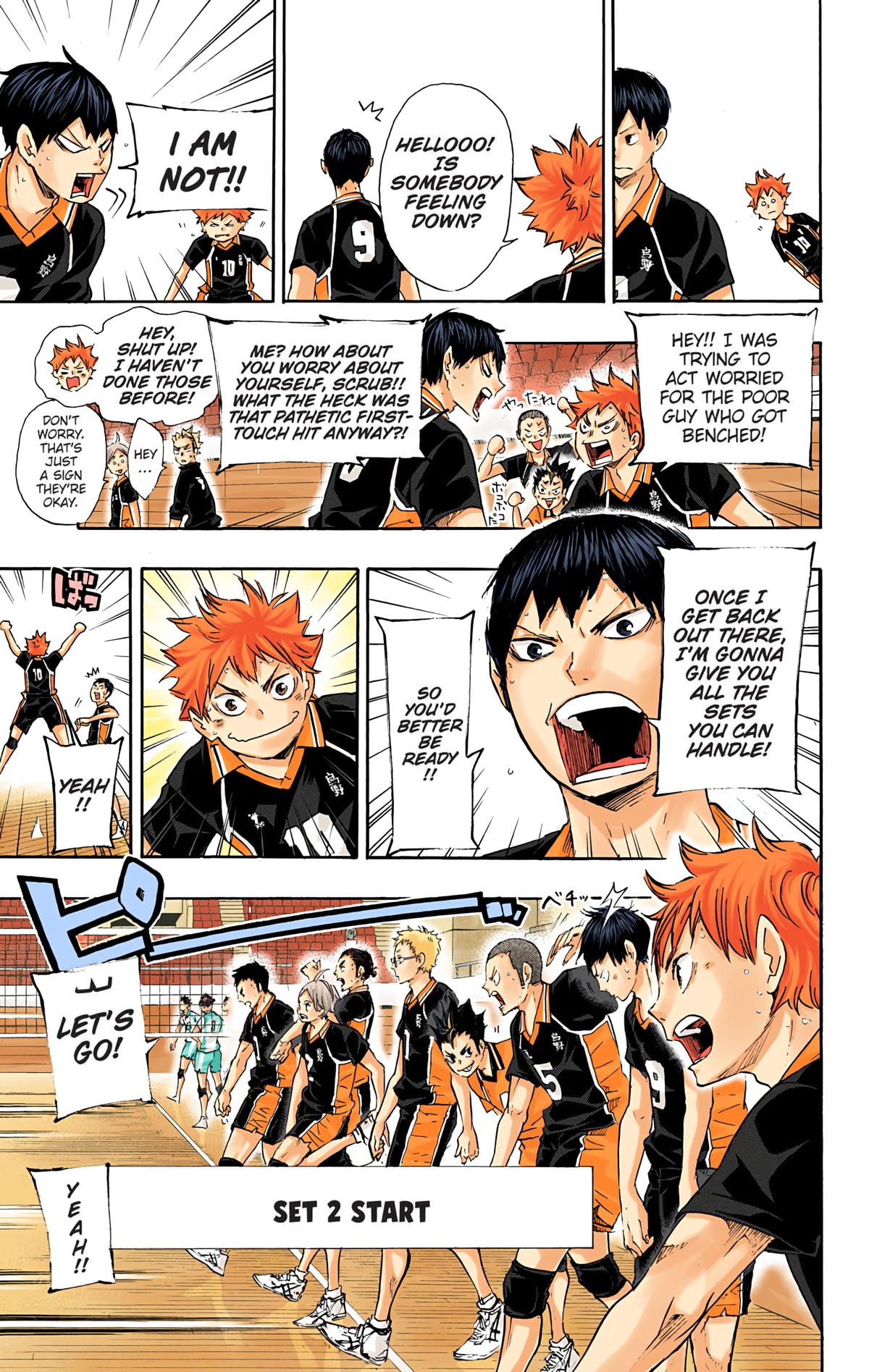 Haikyu!! (Color) Chapter 55