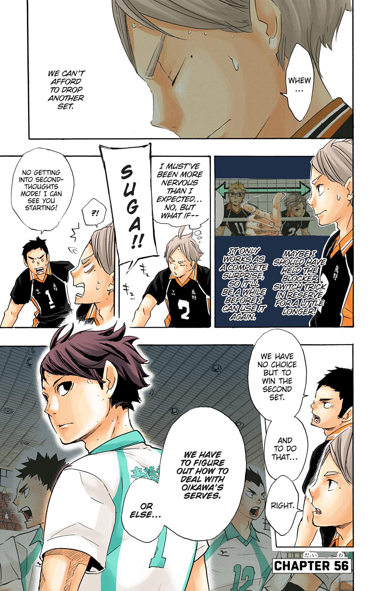 Haikyu!! (Color) Chapter 56