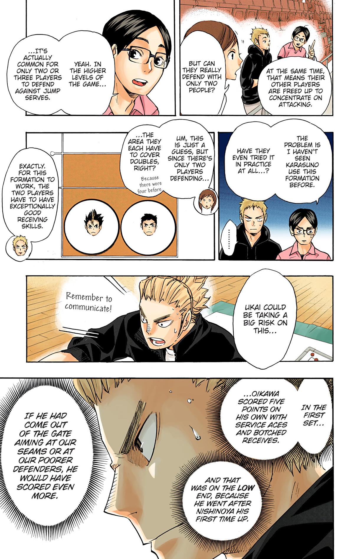 Haikyu!! (Color) Chapter 56