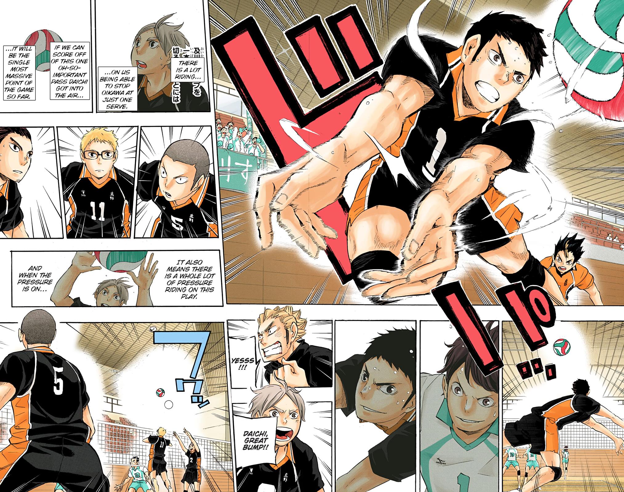 Haikyu!! (Color) Chapter 56