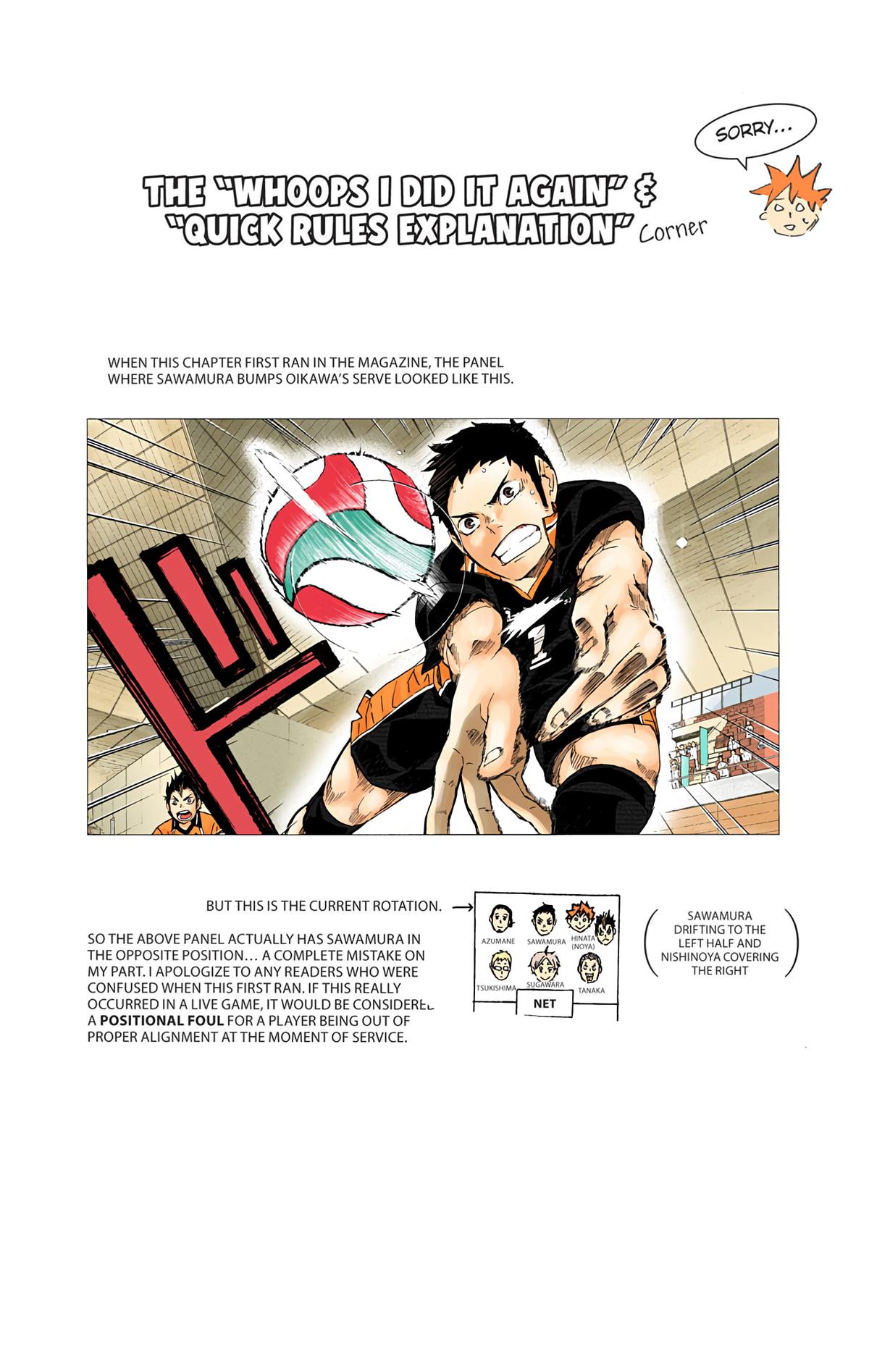 Haikyu!! (Color) Chapter 56