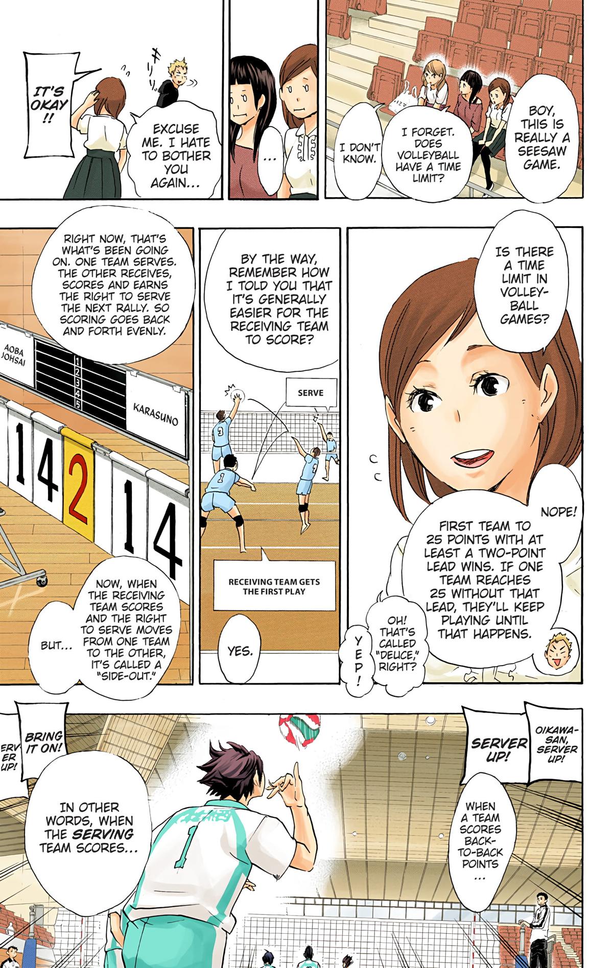 Haikyu!! (Color) Chapter 57