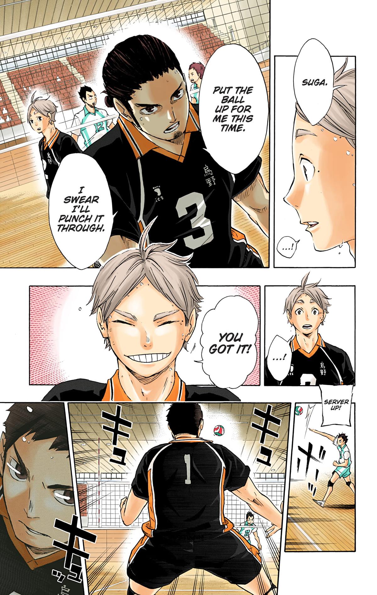 Haikyu!! (Color) Chapter 57