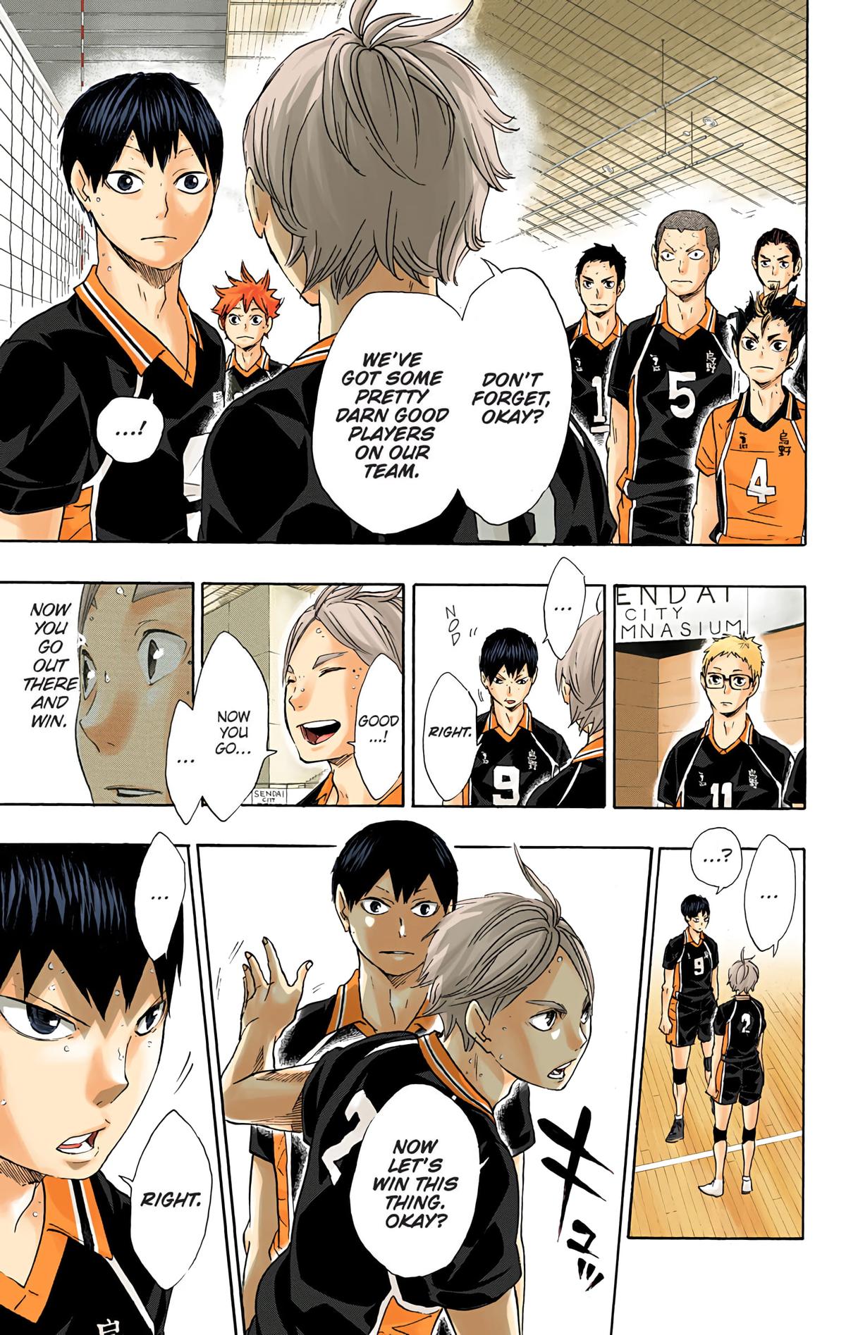 Haikyu!! (Color) Chapter 57
