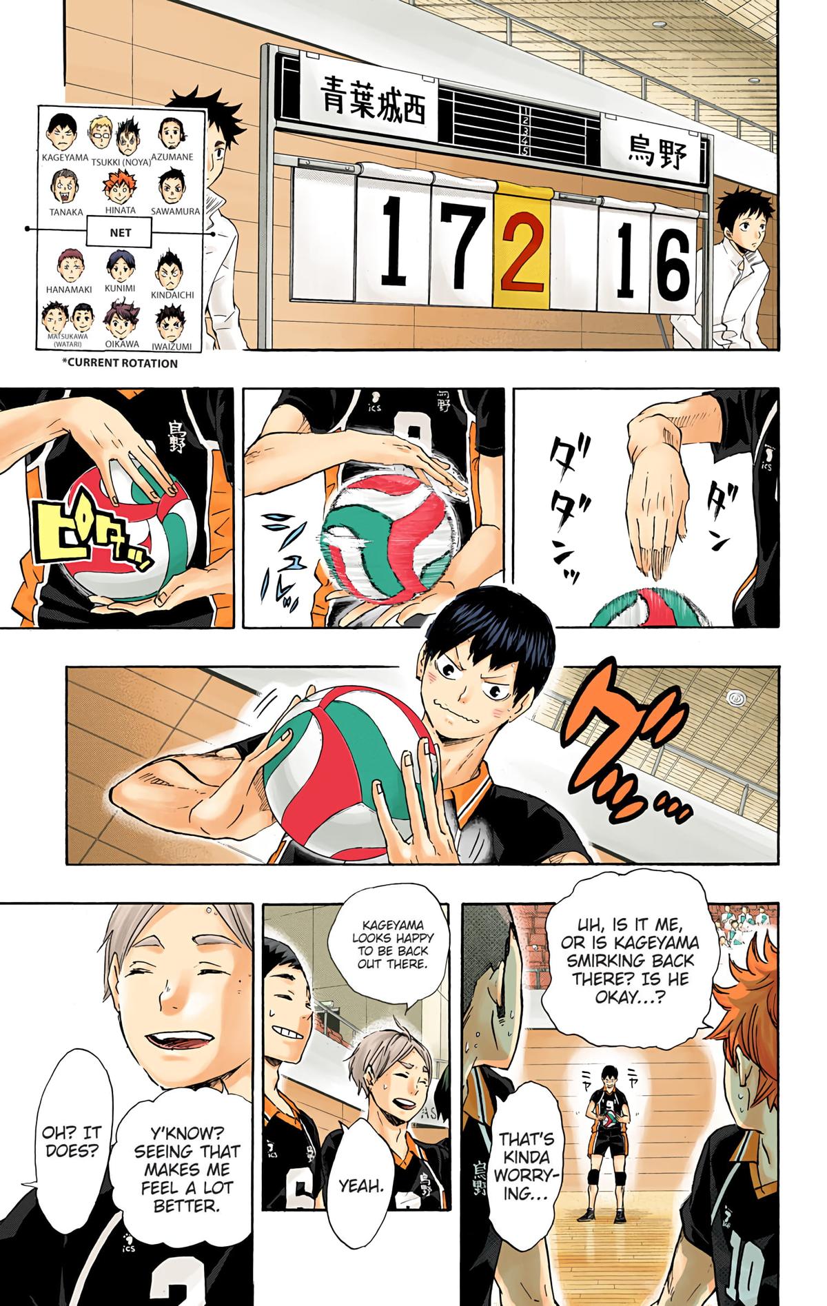 Haikyu!! (Color) Chapter 58