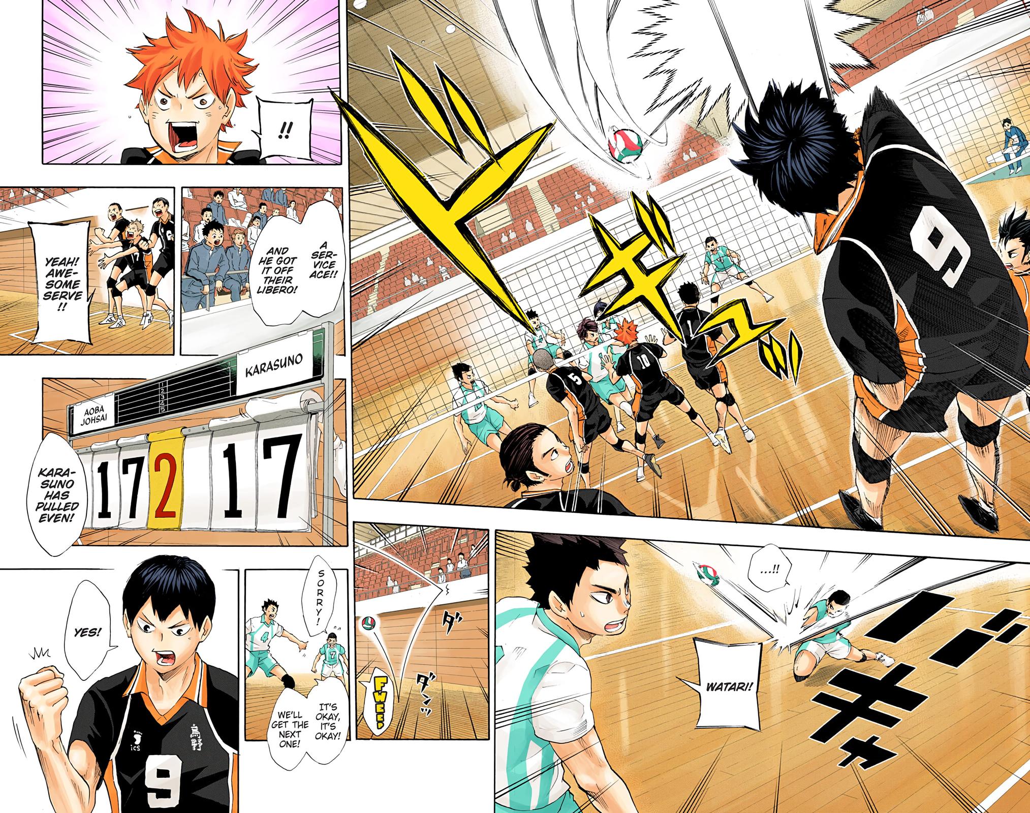 Haikyu!! (Color) Chapter 58