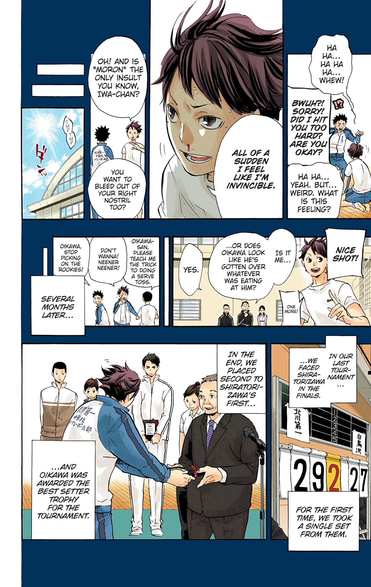 Haikyu!! (Color) Chapter 60