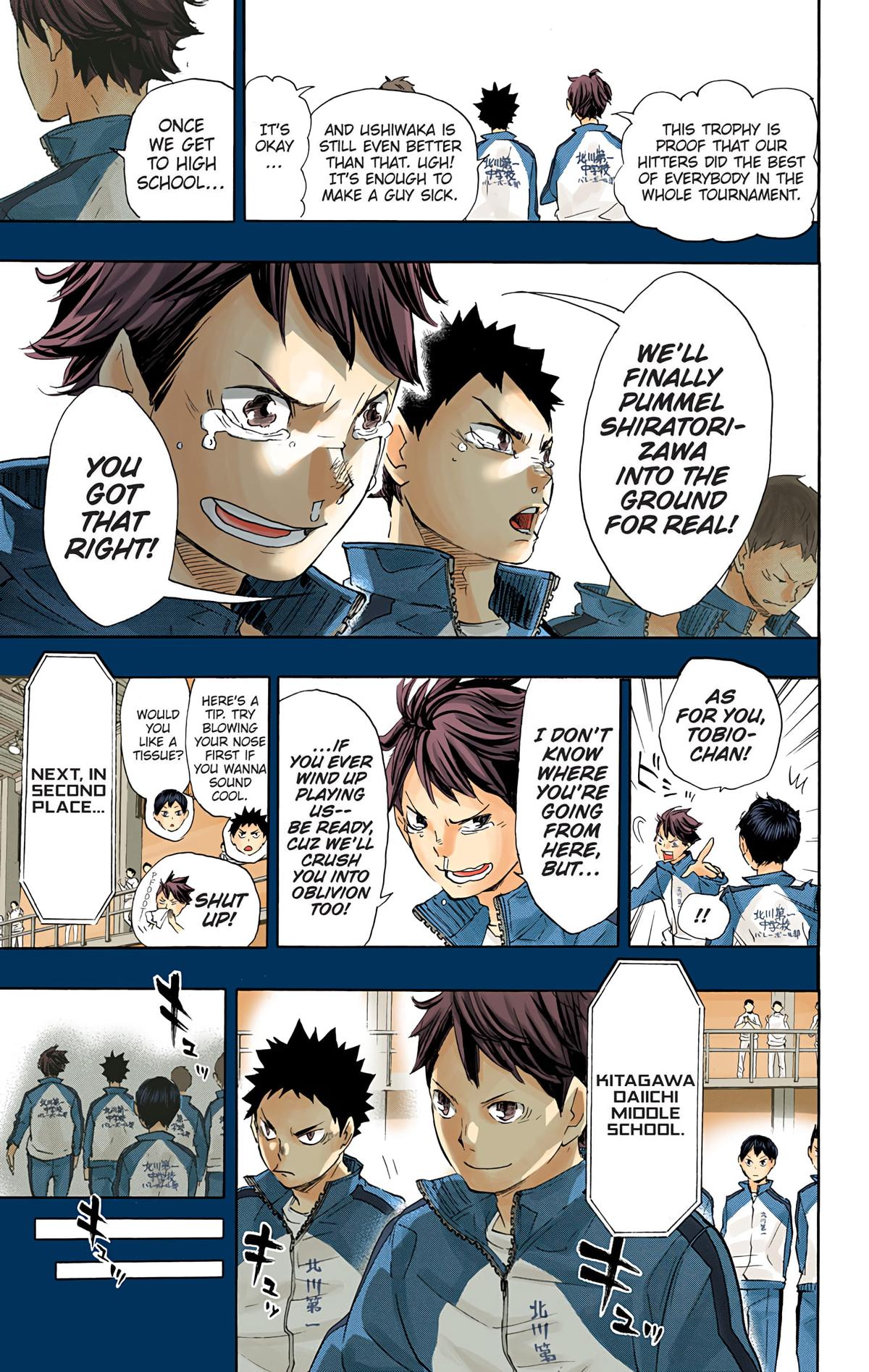 Haikyu!! (Color) Chapter 60