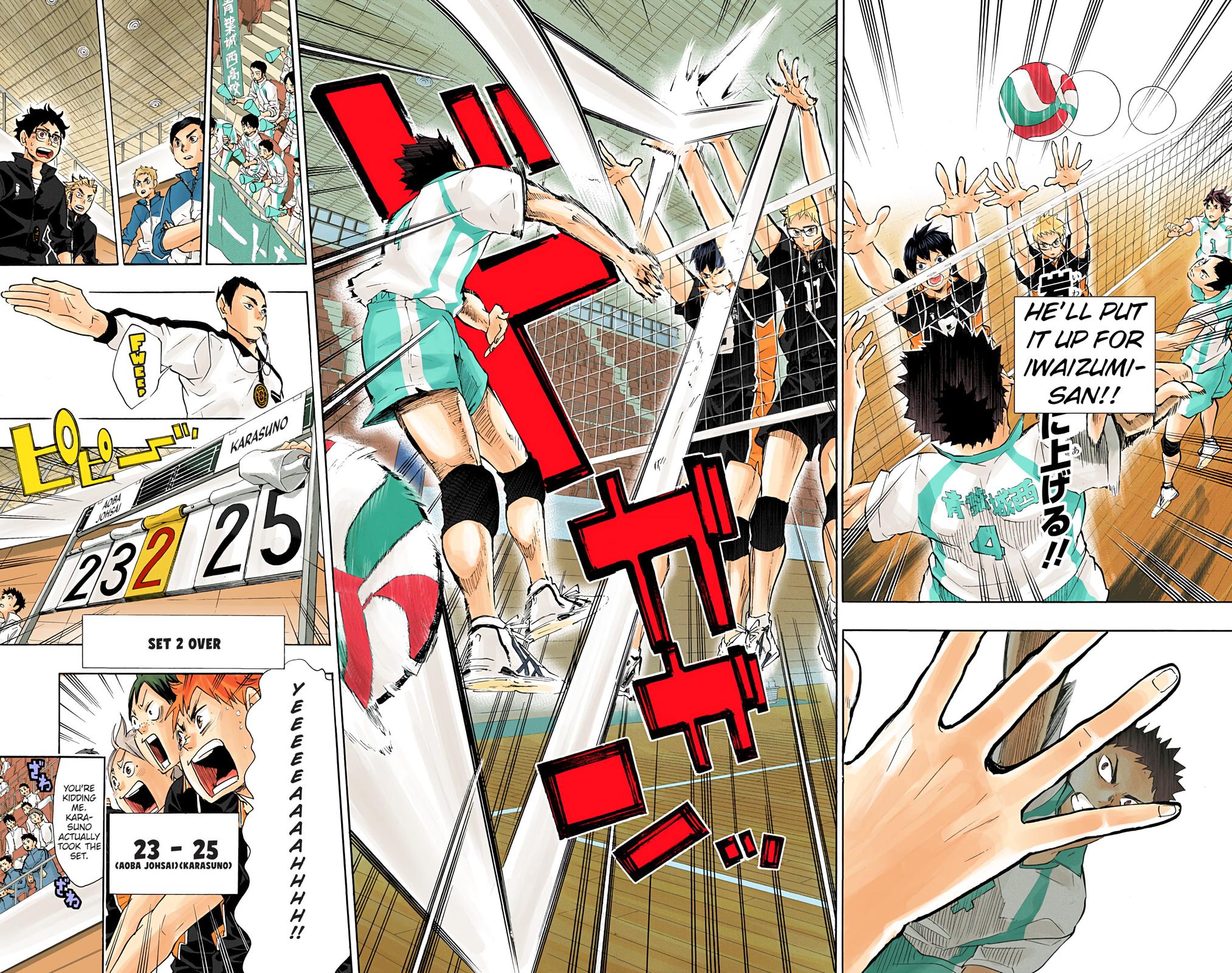 Haikyu!! (Color) Chapter 60