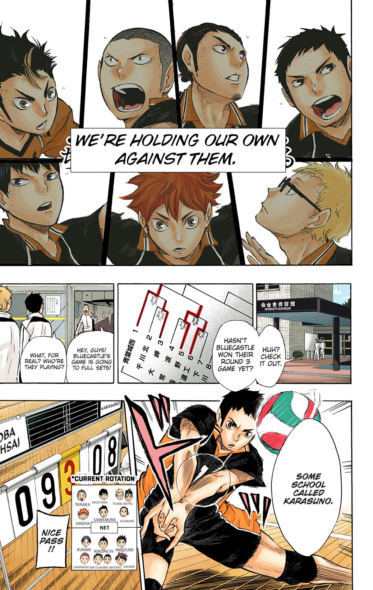 Haikyu!! (Color) Chapter 61
