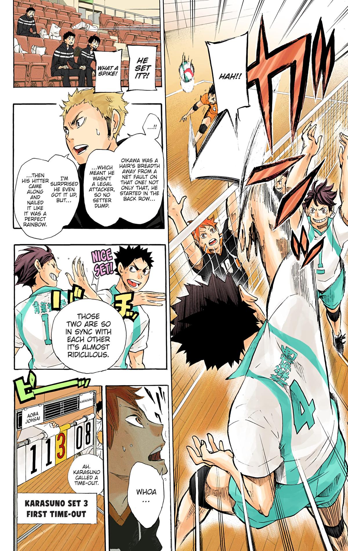 Haikyu!! (Color) Chapter 61