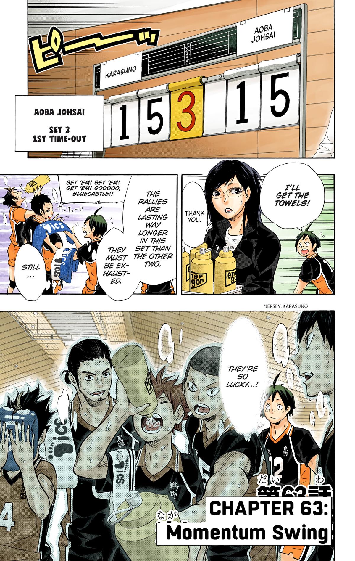 Haikyu!! (Color) Chapter 63