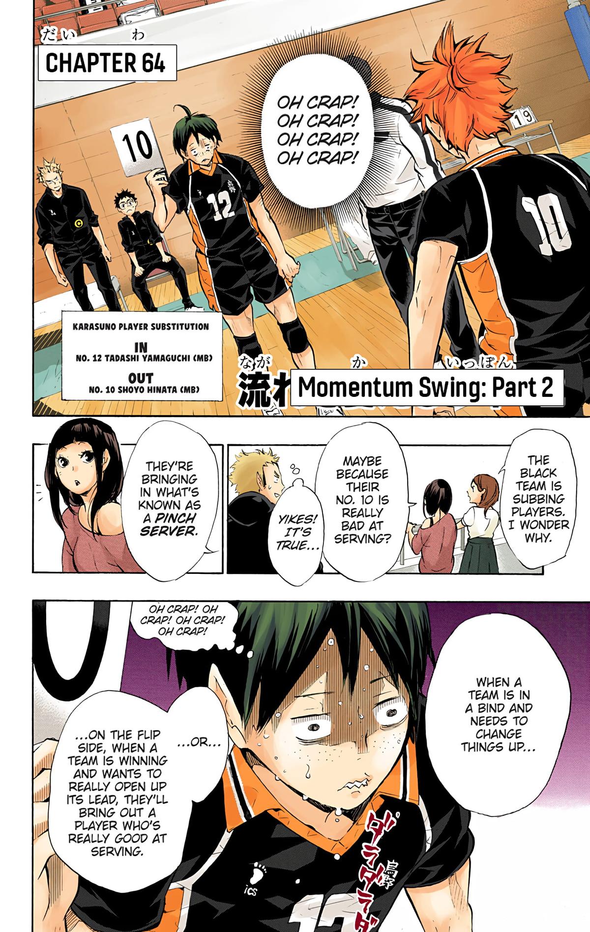 Haikyu!! (Color) Chapter 64