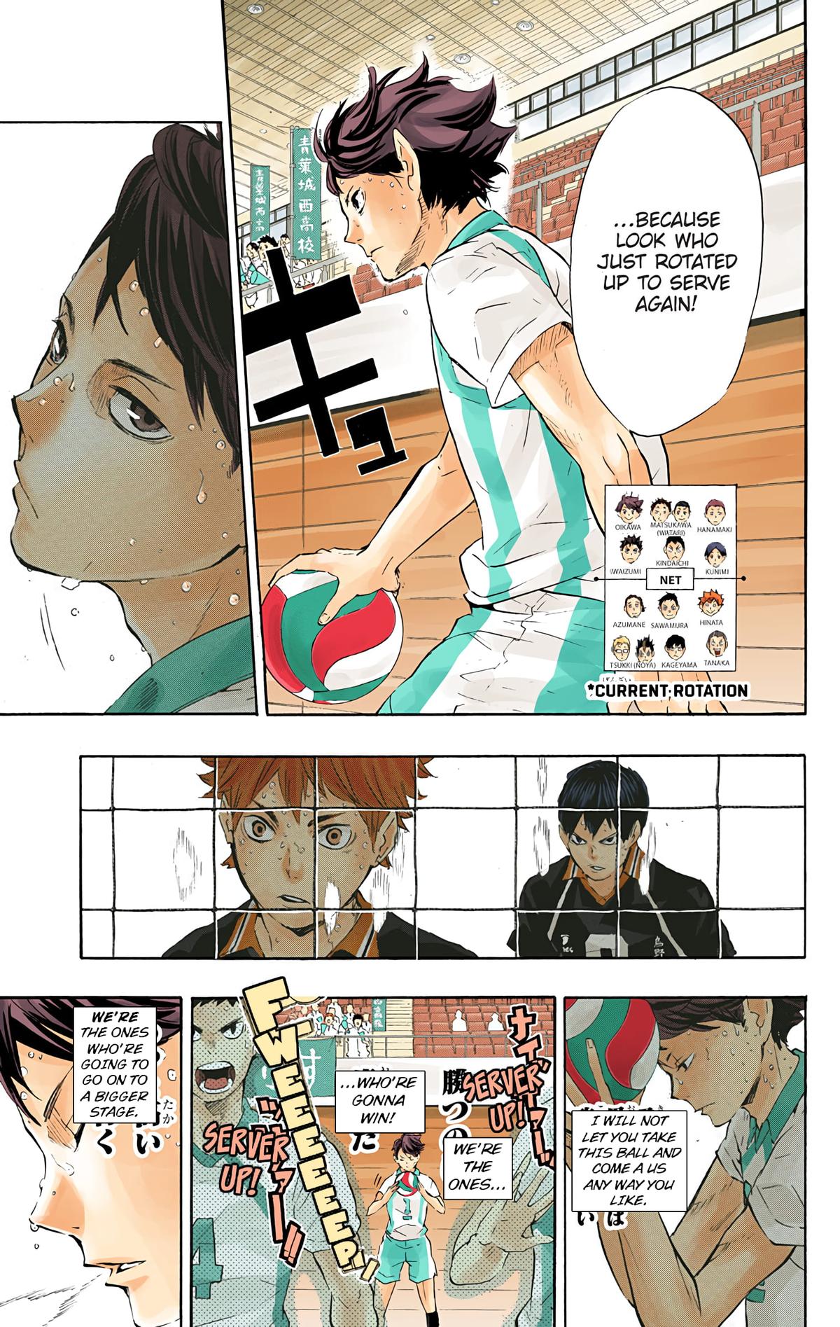 Haikyu!! (Color) Chapter 66