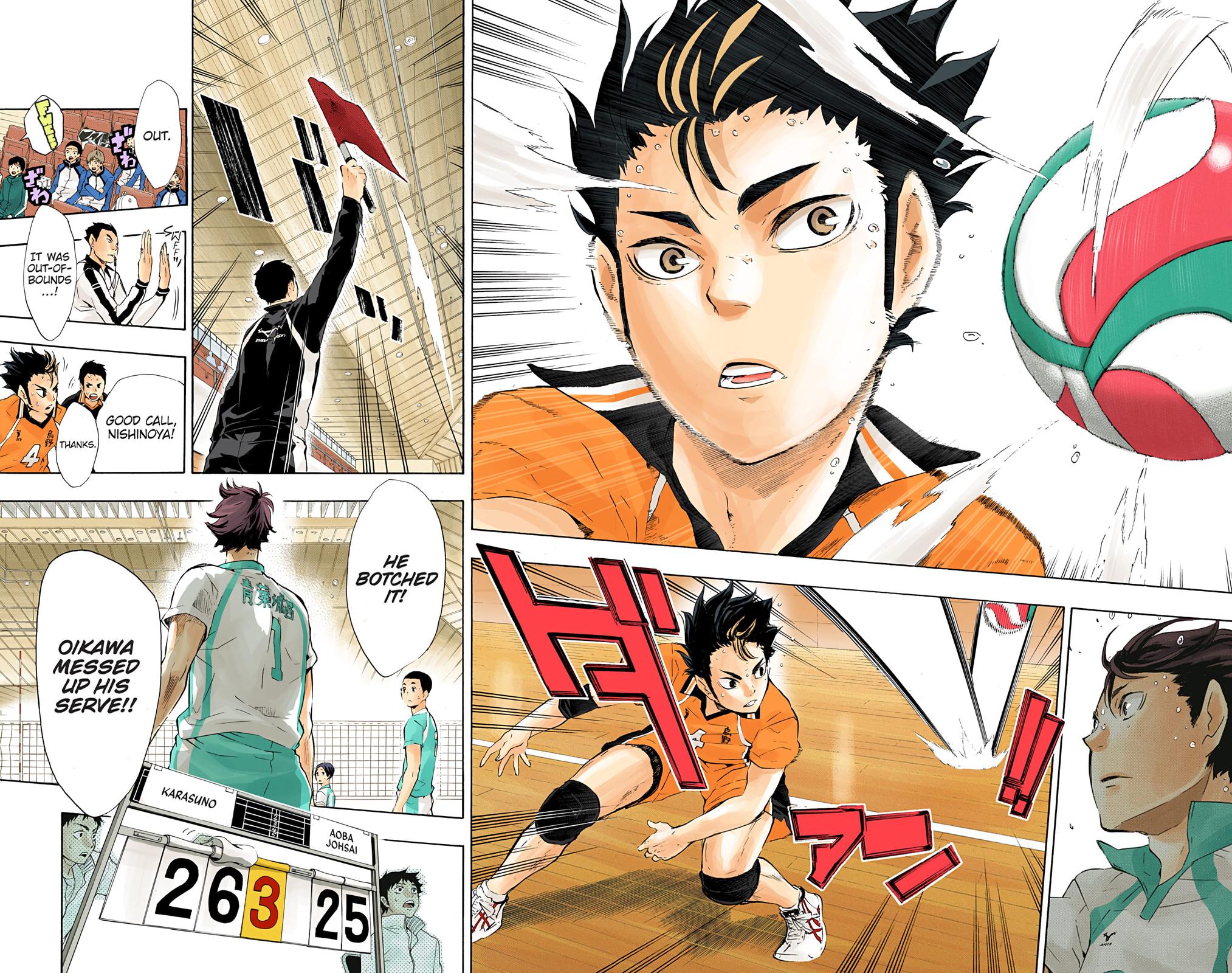 Haikyu!! (Color) Chapter 66