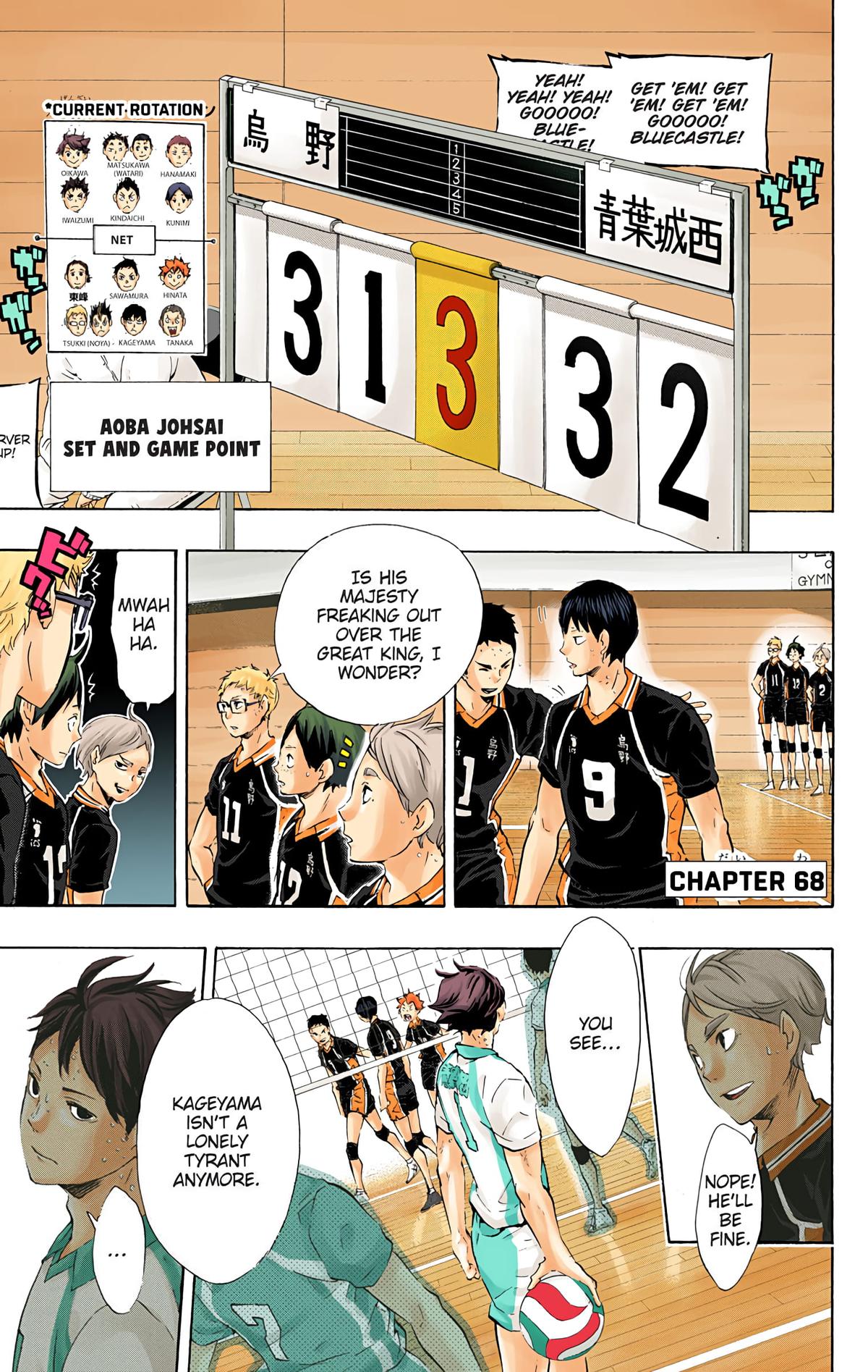 Haikyu!! (Color) Chapter 68
