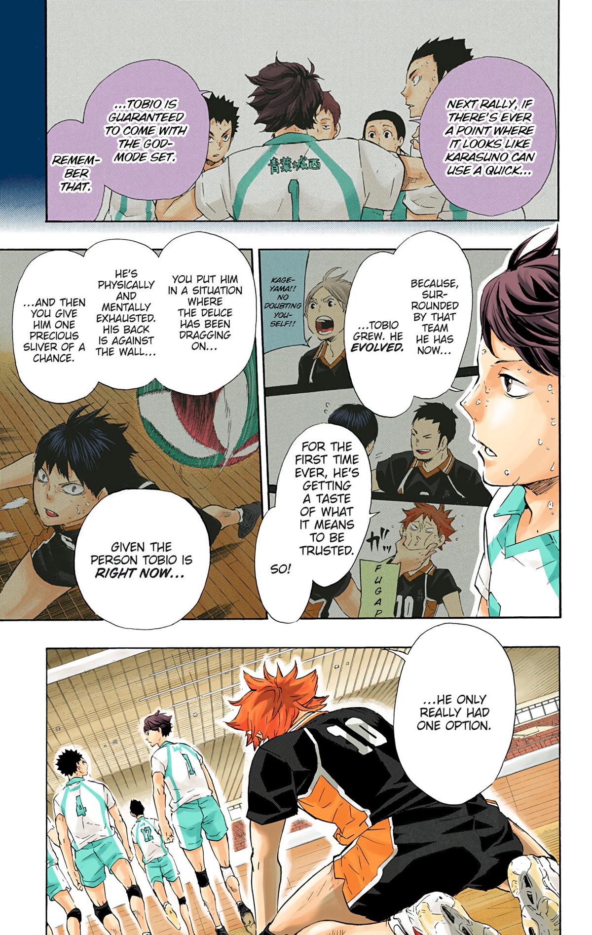 Haikyu!! (Color) Chapter 69