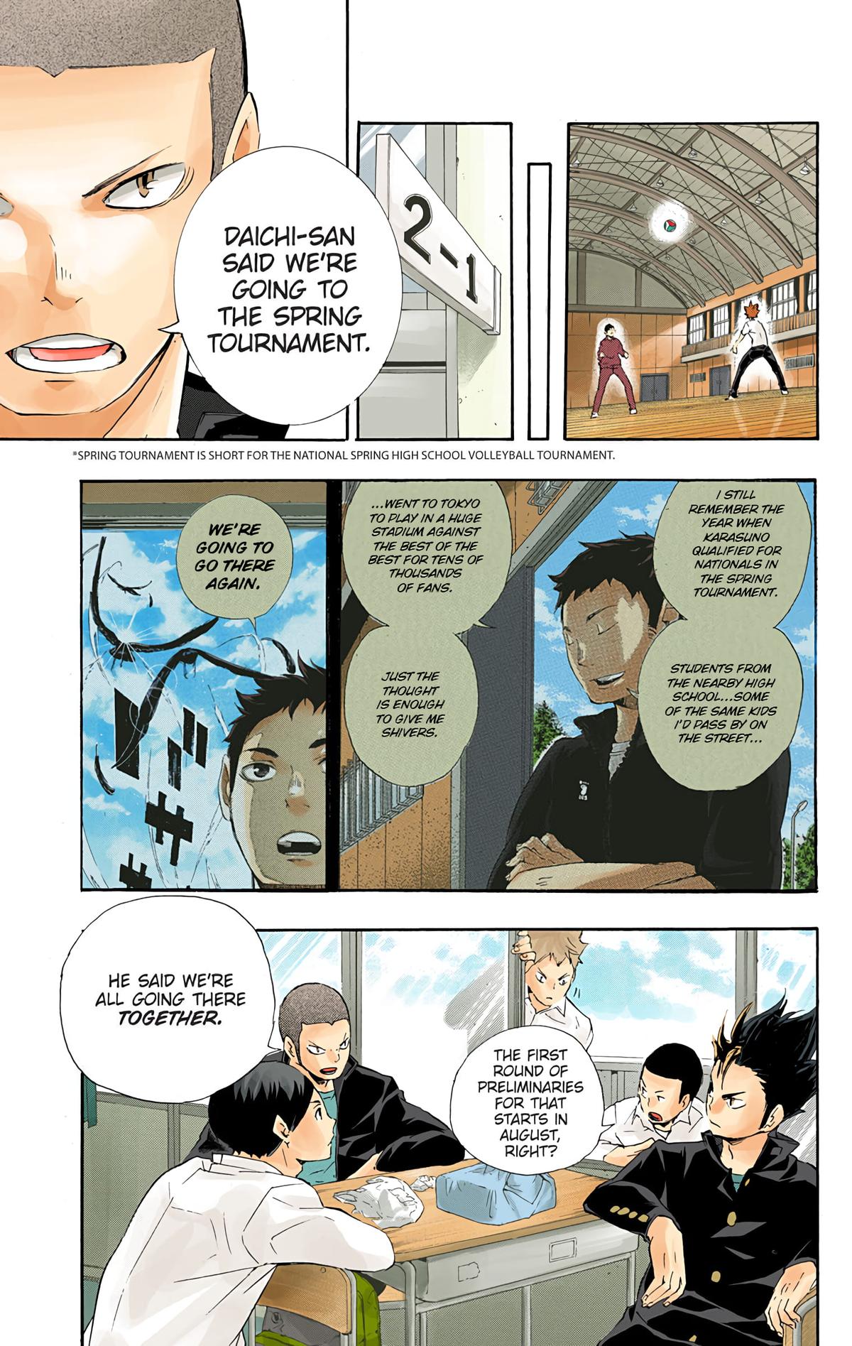 Haikyu!! (Color) Chapter 70