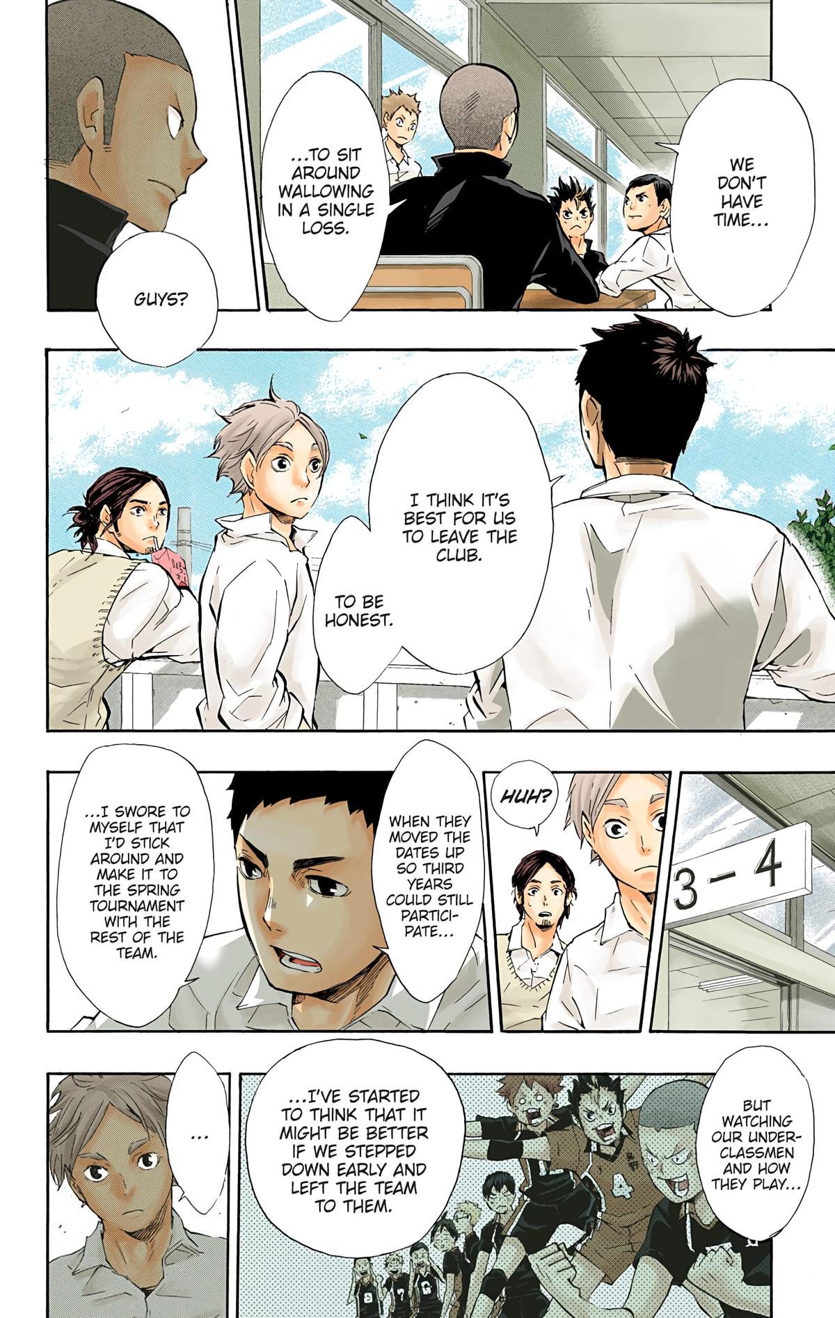 Haikyu!! (Color) Chapter 70