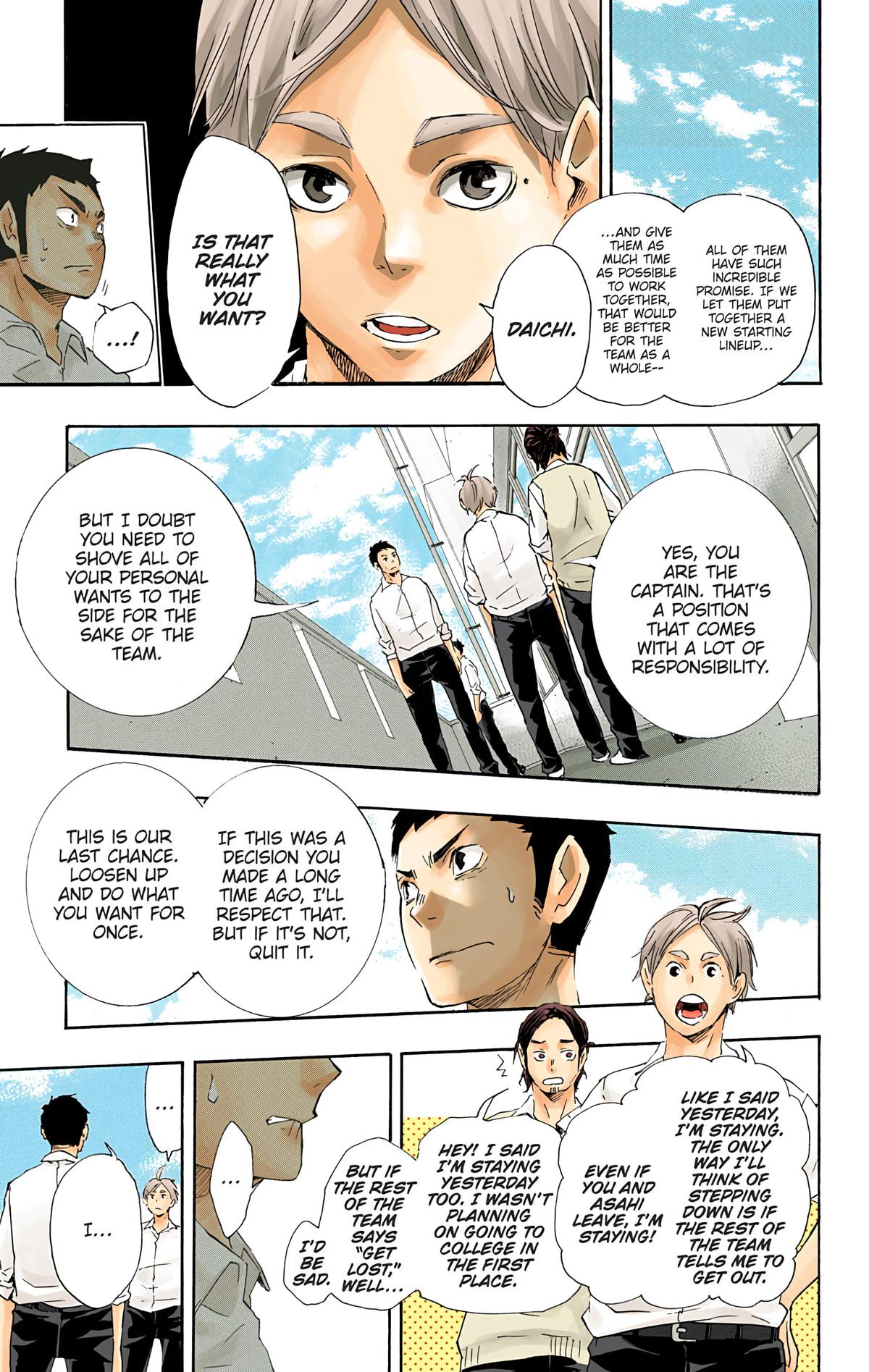 Haikyu!! (Color) Chapter 70