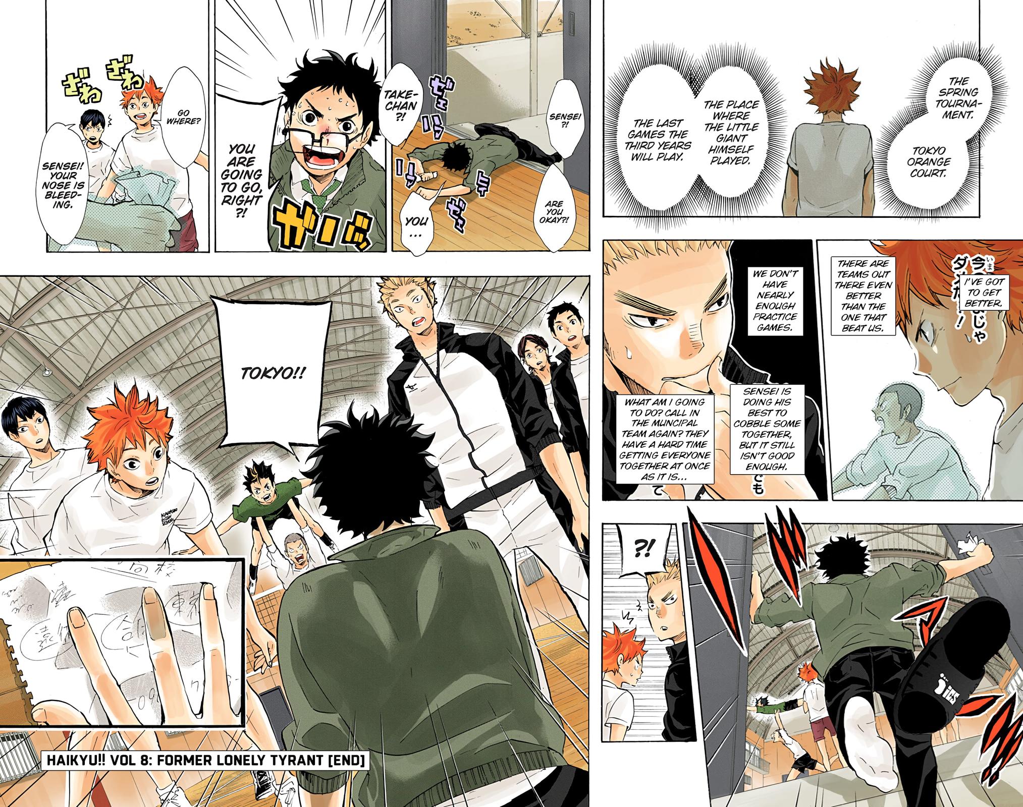 Haikyu!! (Color) Chapter 71