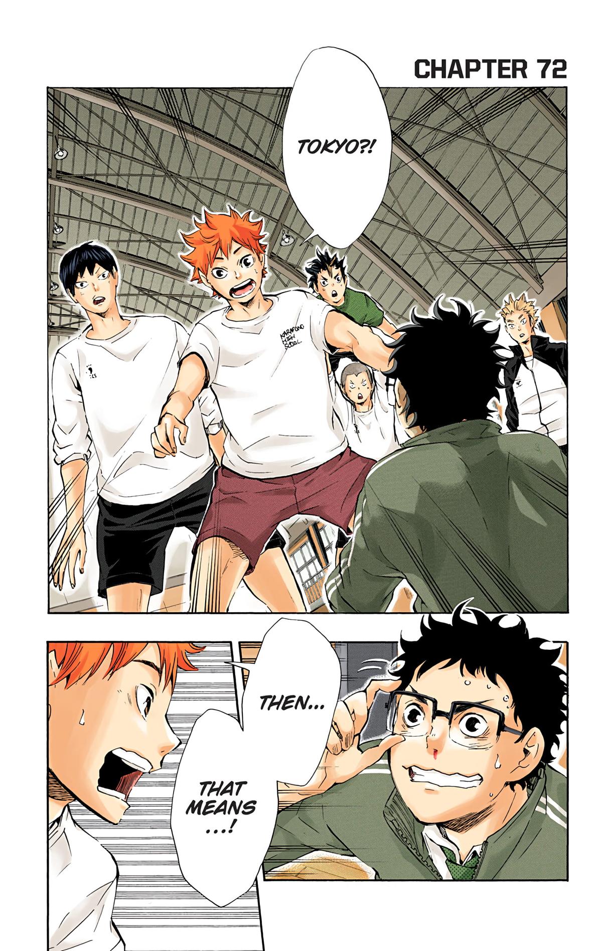 Haikyu!! (Color) Chapter 72