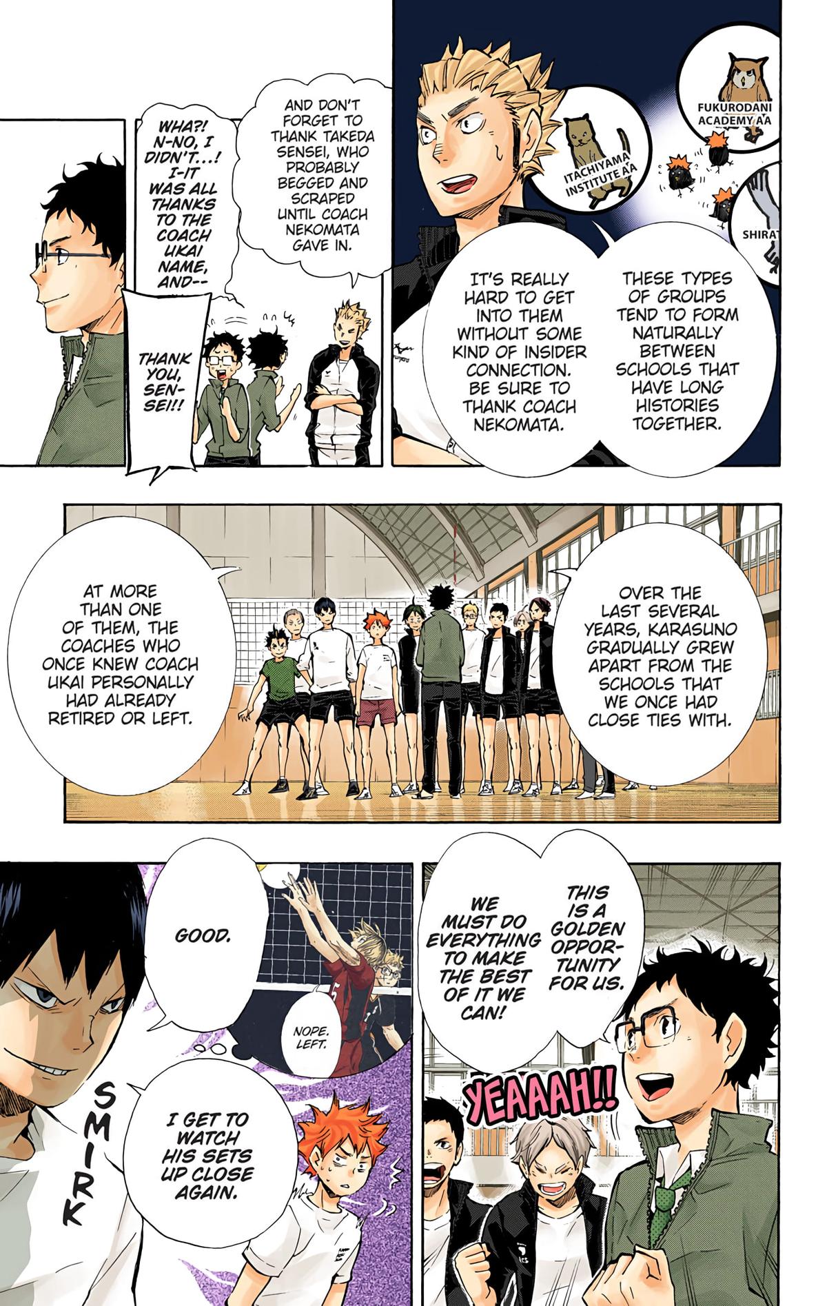 Haikyu!! (Color) Chapter 72
