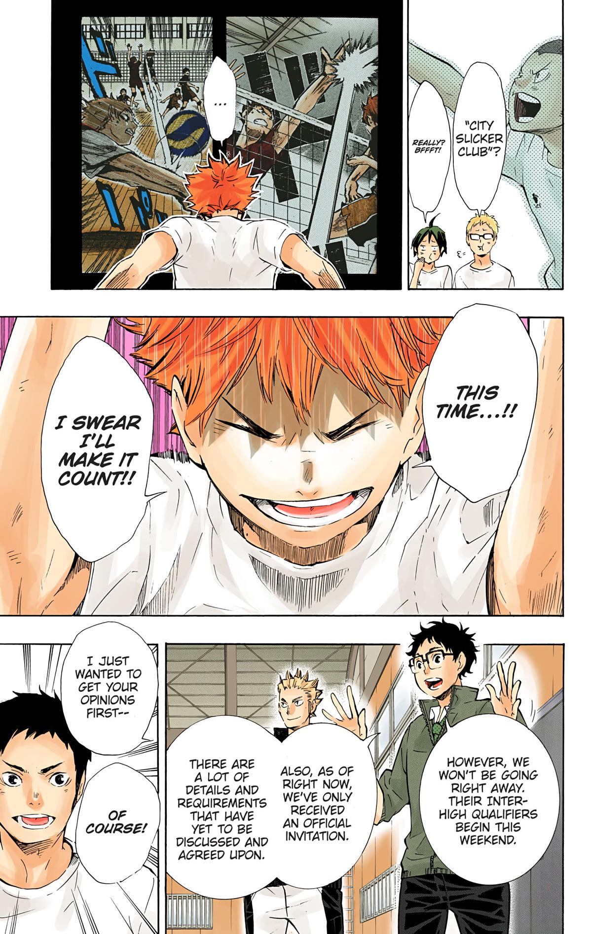Haikyu!! (Color) Chapter 72