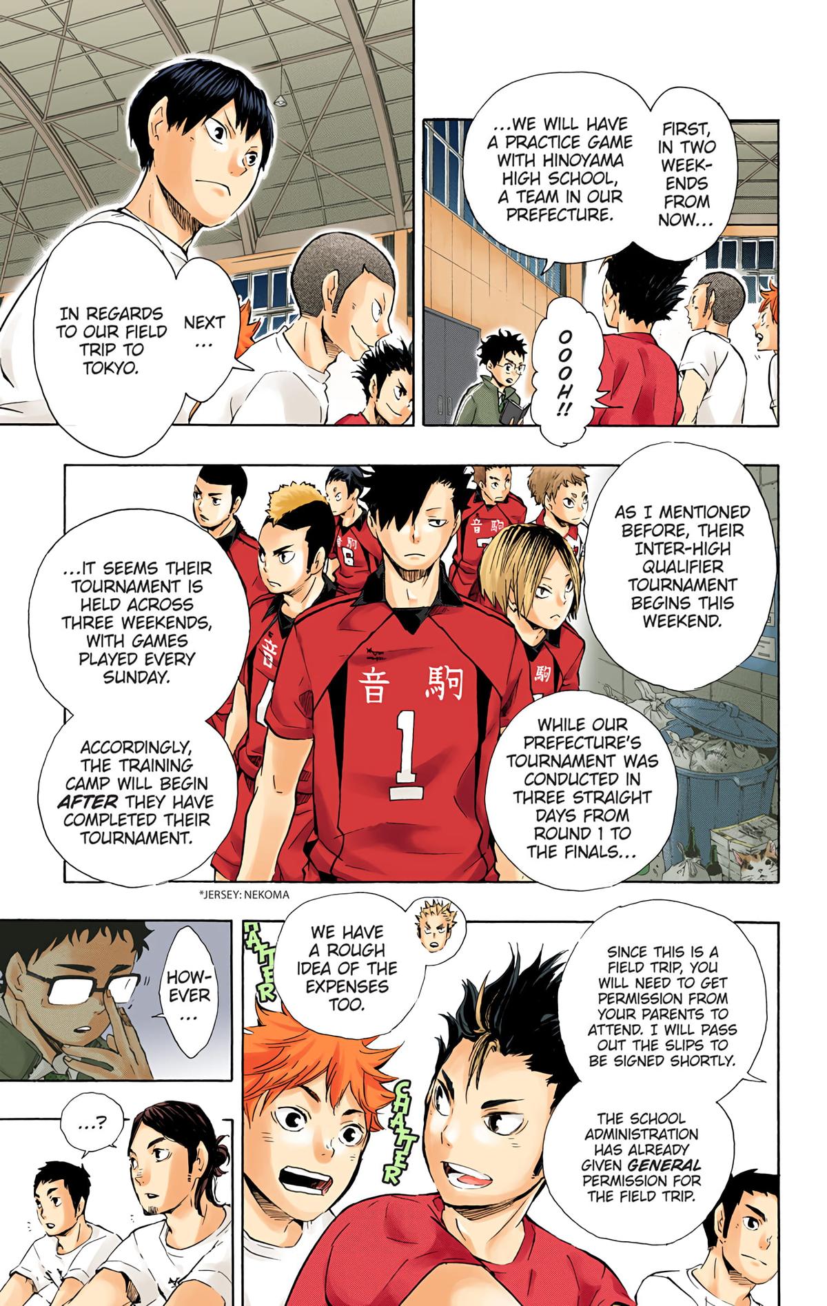 Haikyu!! (Color) Chapter 72