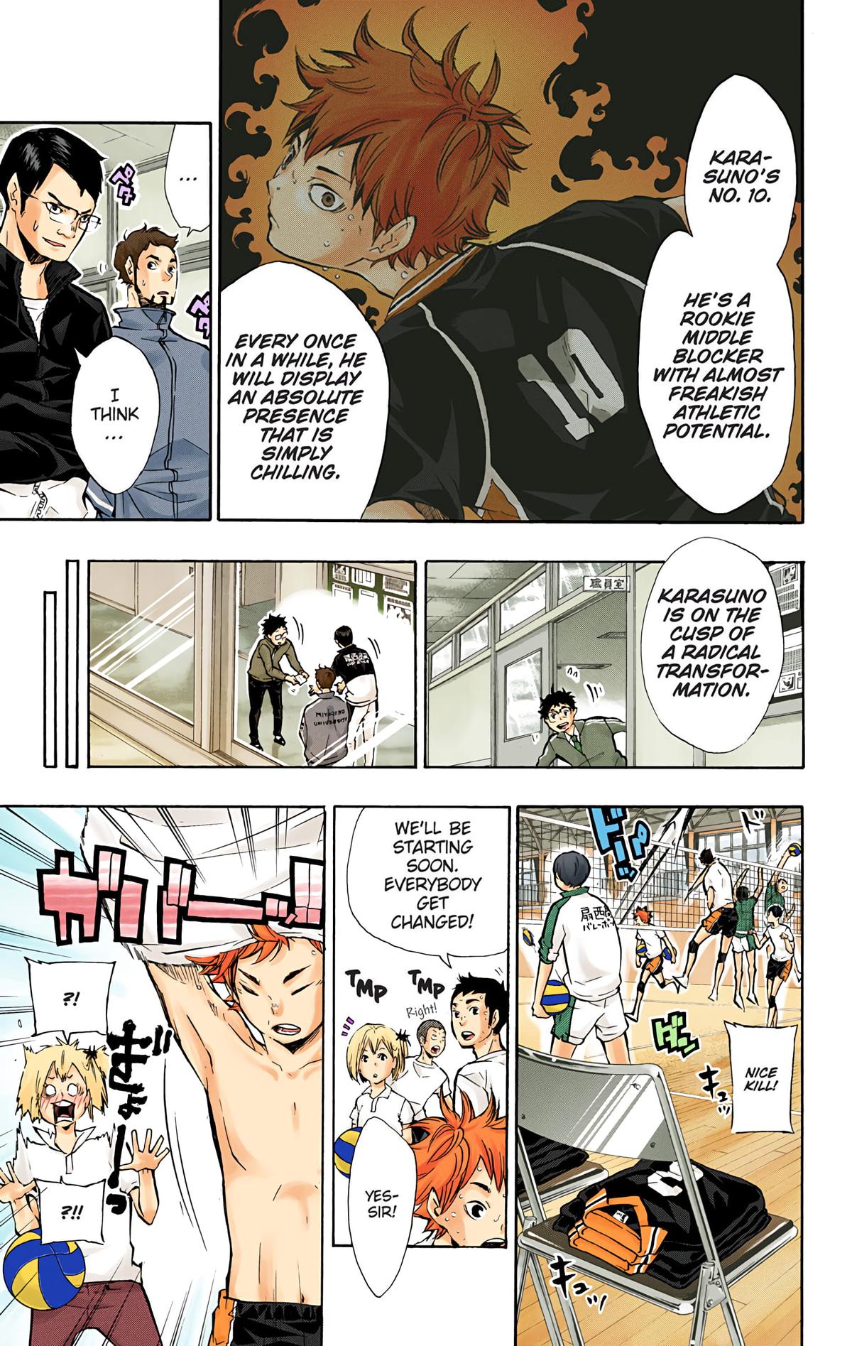 Haikyu!! (Color) Chapter 75