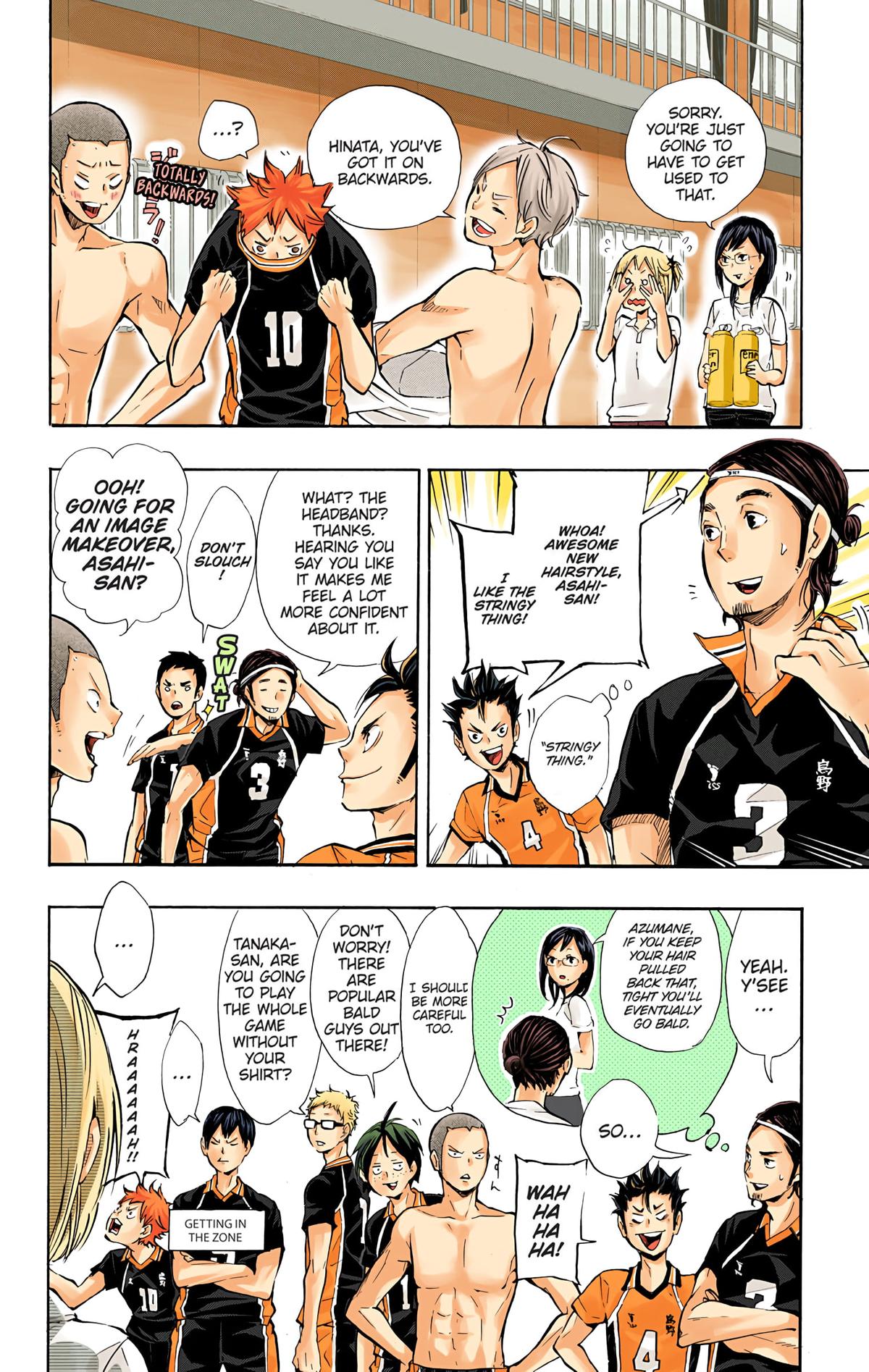 Haikyu!! (Color) Chapter 75