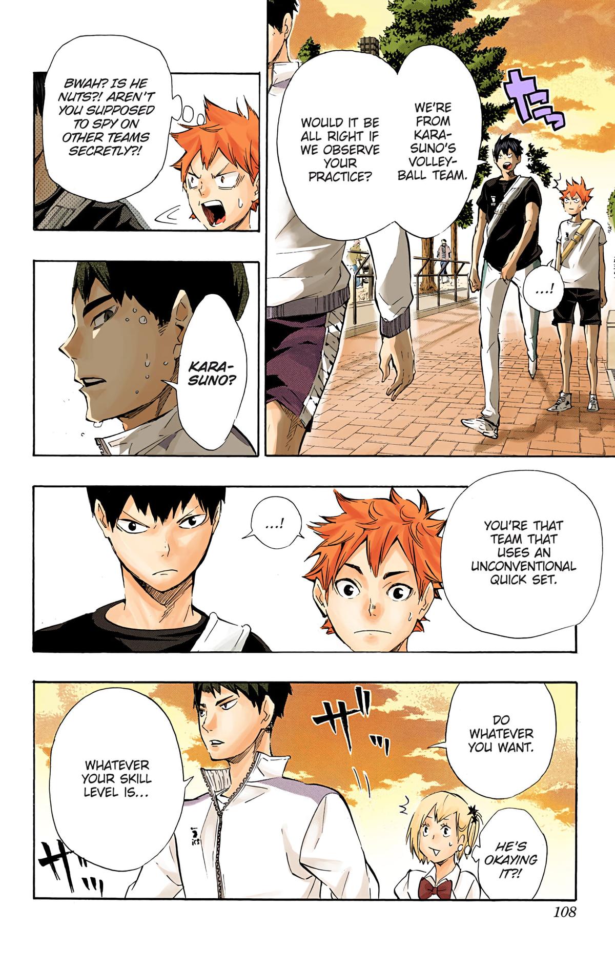 Haikyu!! (Color) Chapter 77