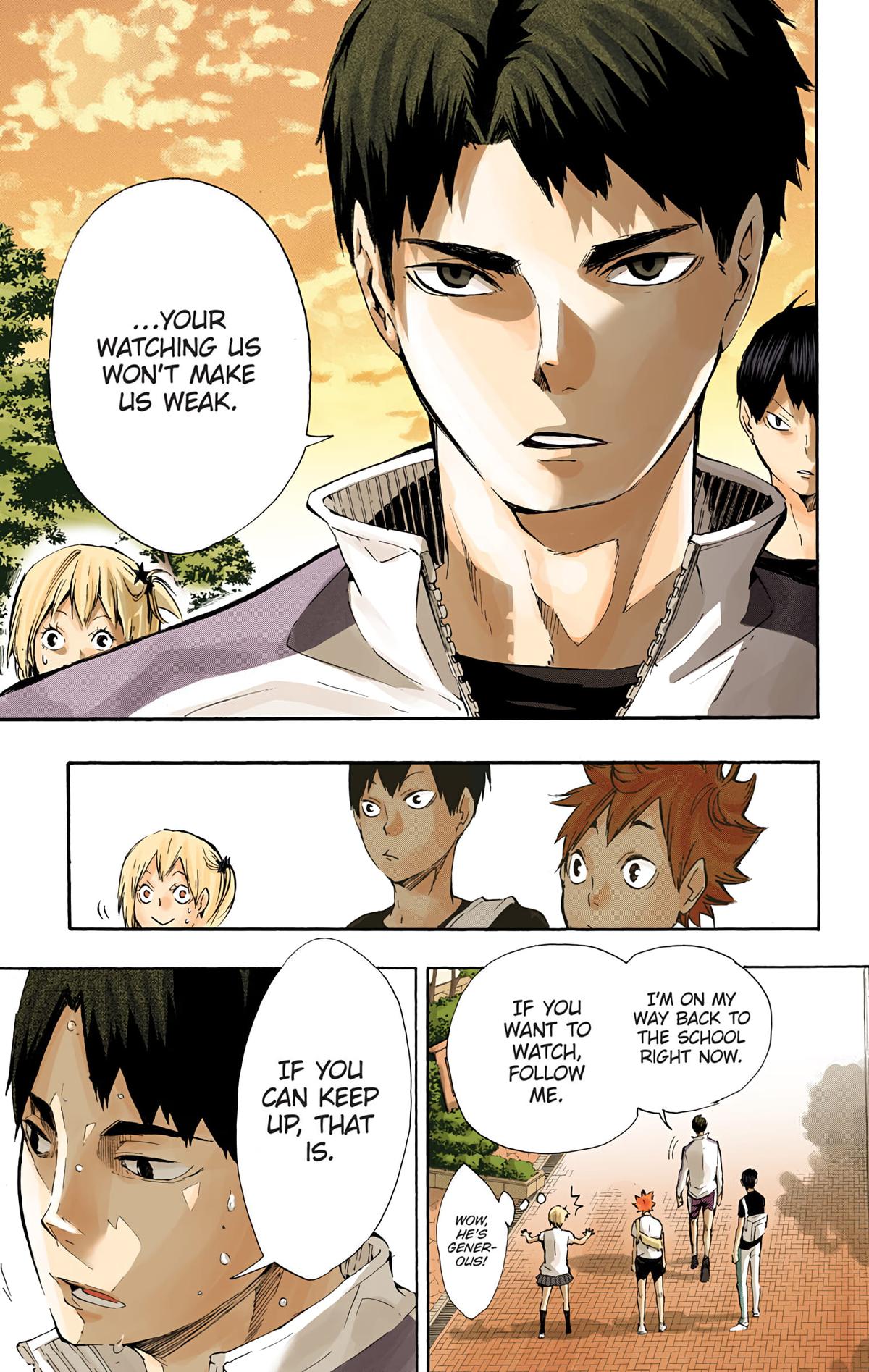 Haikyu!! (Color) Chapter 77