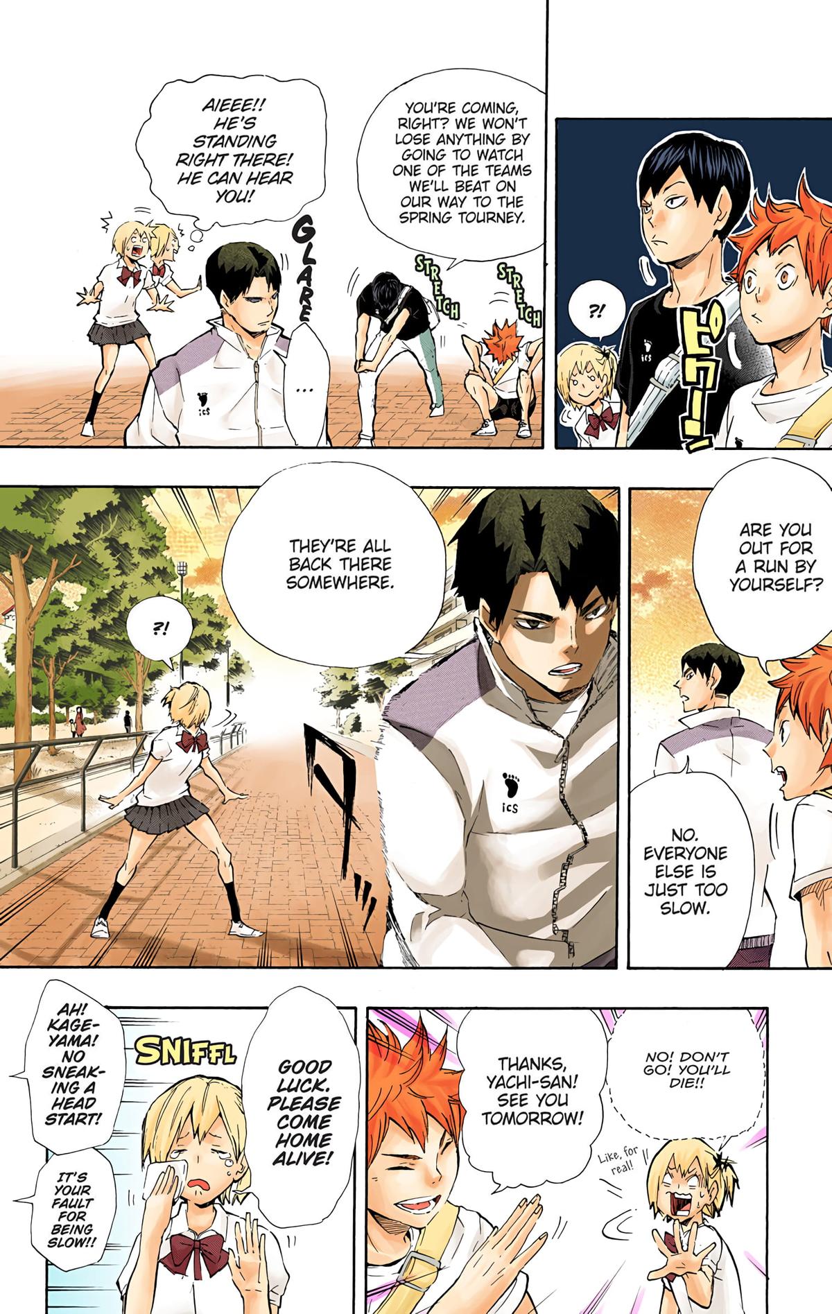 Haikyu!! (Color) Chapter 77