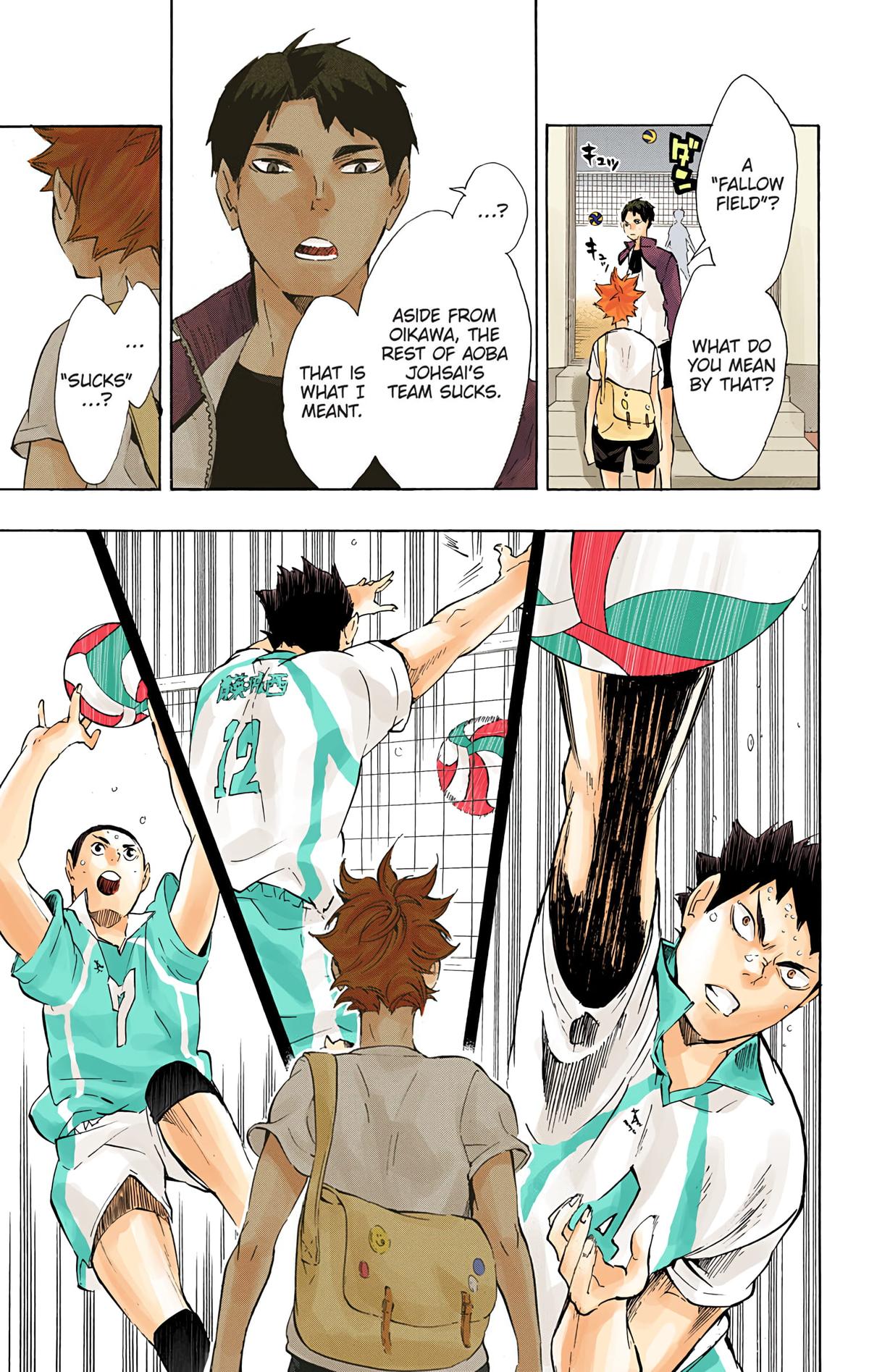 Haikyu!! (Color) Chapter 77