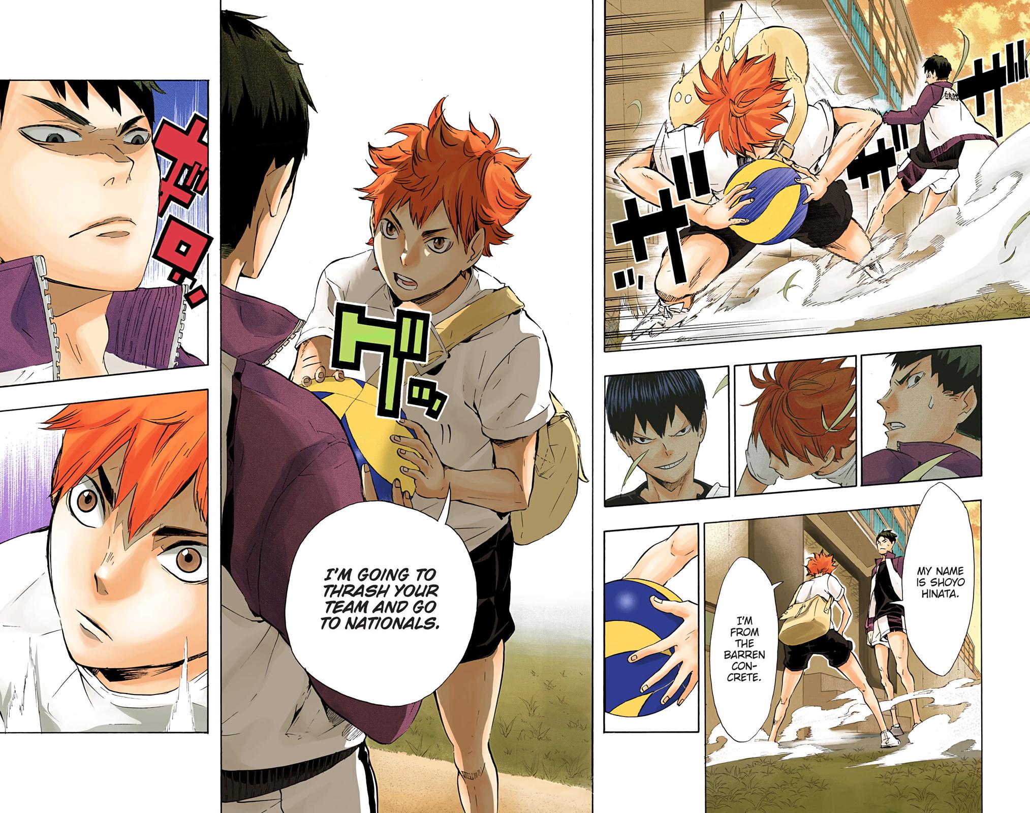 Haikyu!! (Color) Chapter 77