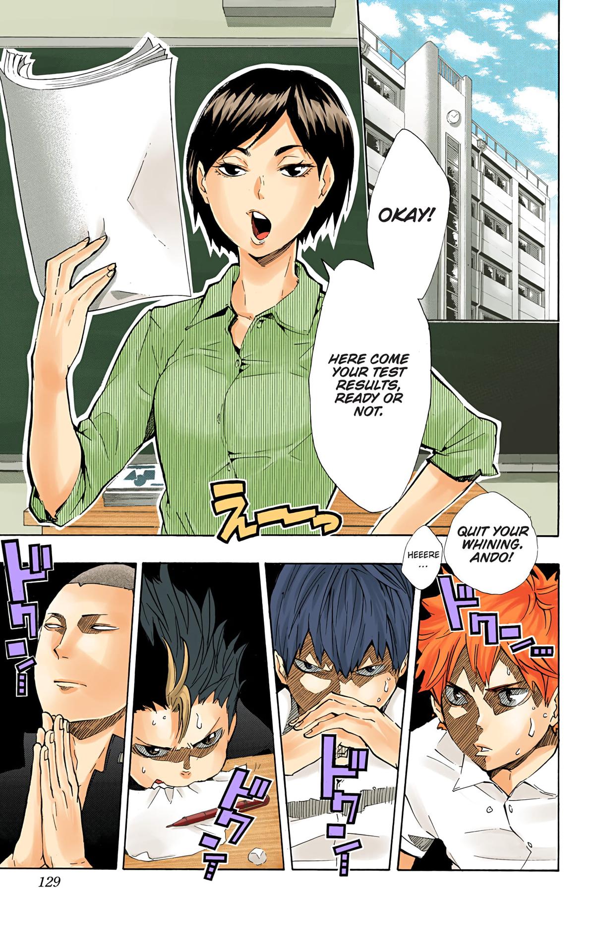 Haikyu!! (Color) Chapter 77