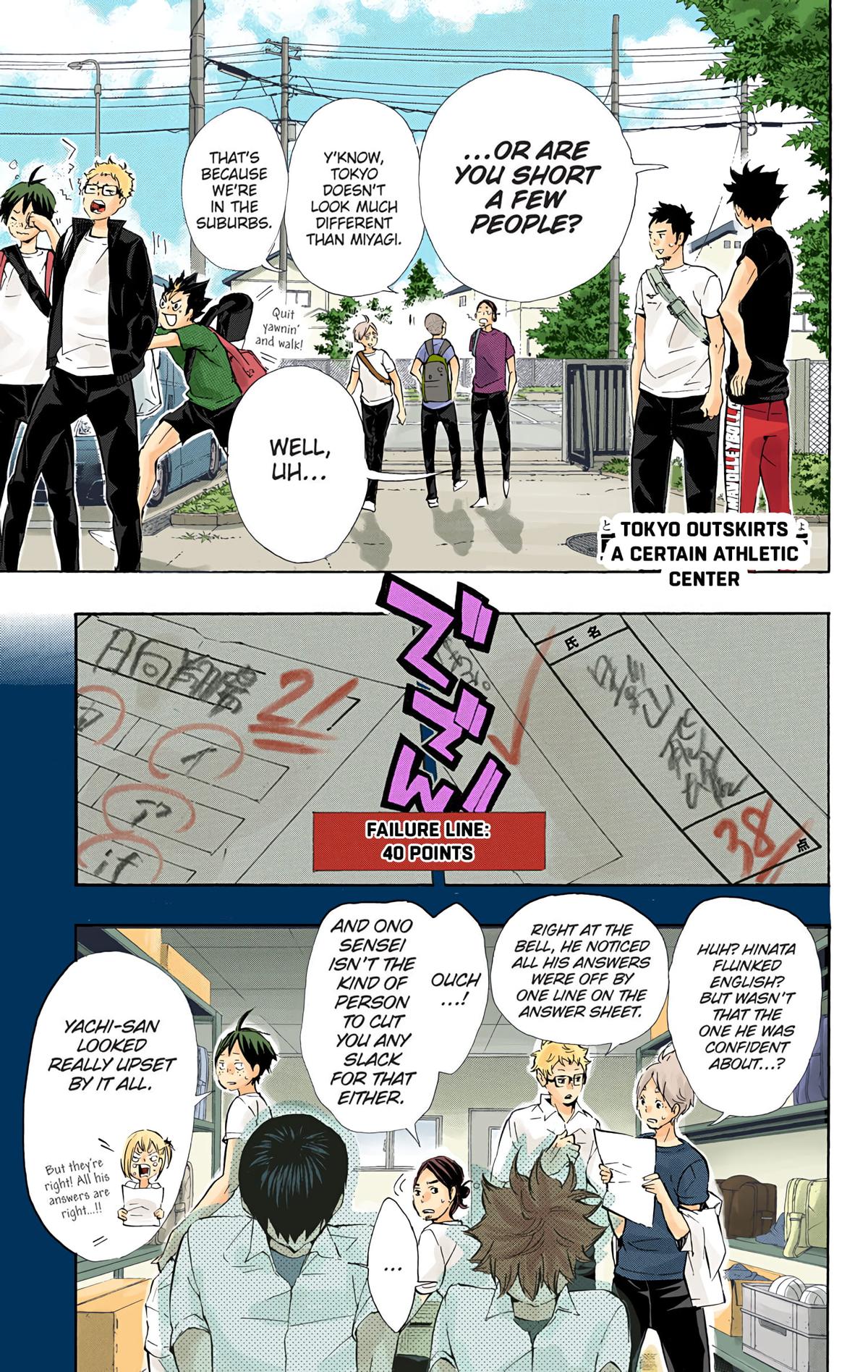 Haikyu!! (Color) Chapter 78