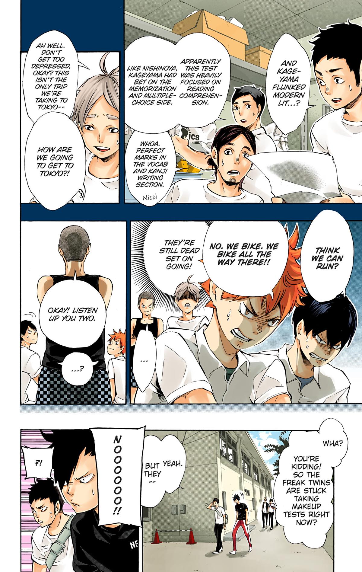 Haikyu!! (Color) Chapter 78