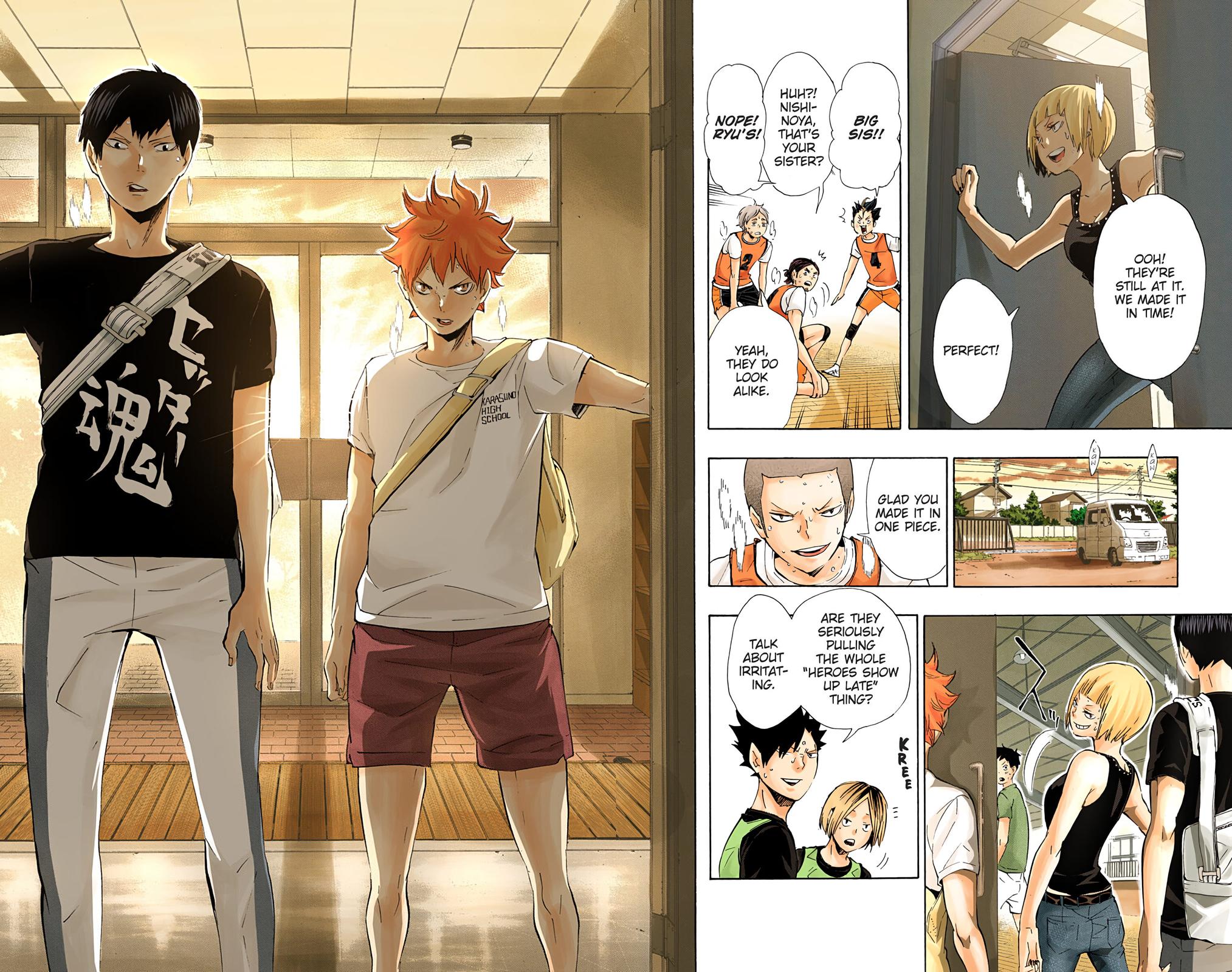 Haikyu!! (Color) Chapter 78