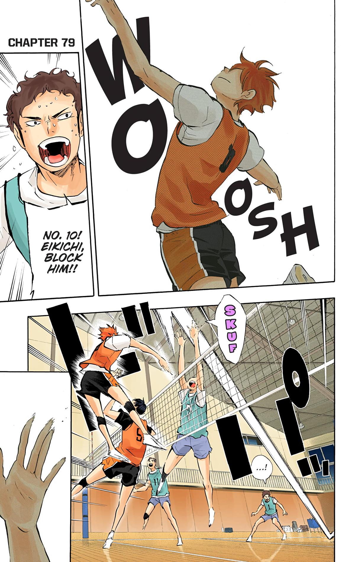 Haikyu!! (Color) Chapter 79