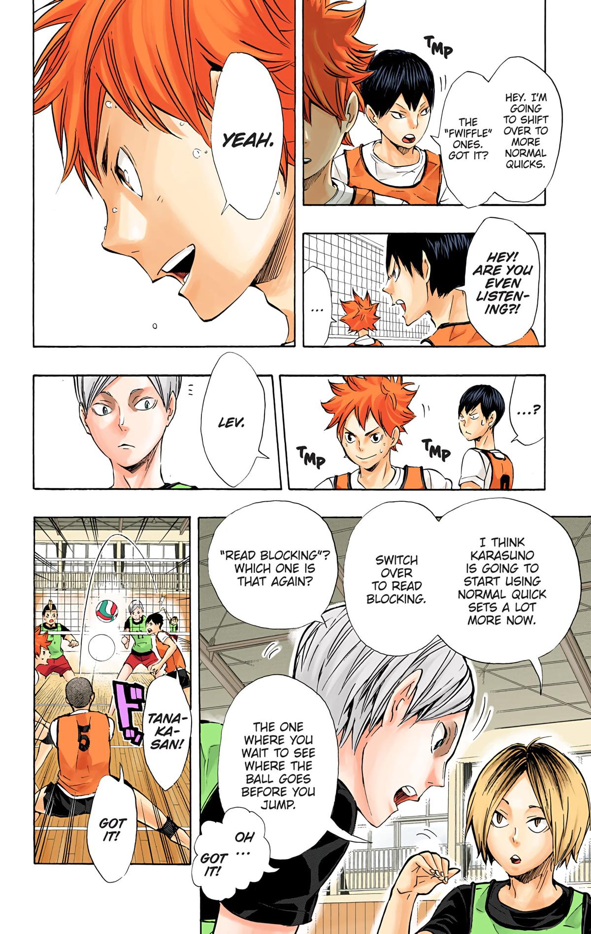 Haikyu!! (Color) Chapter 80