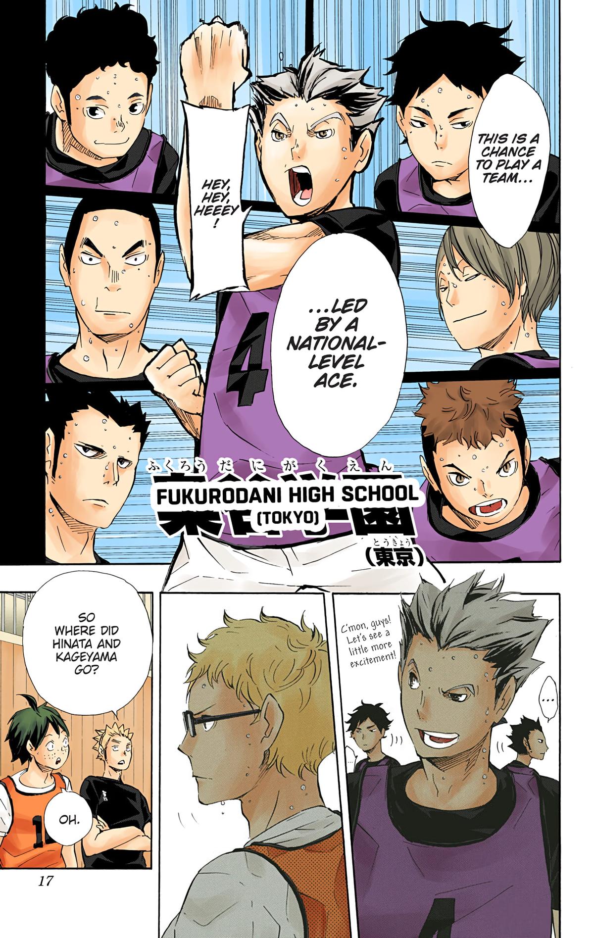 Haikyu!! (Color) Chapter 81