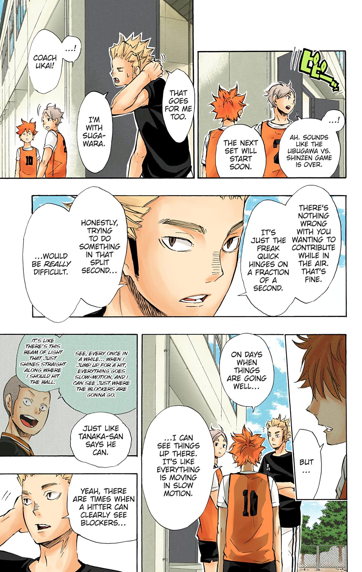 Haikyu!! (Color) Chapter 81