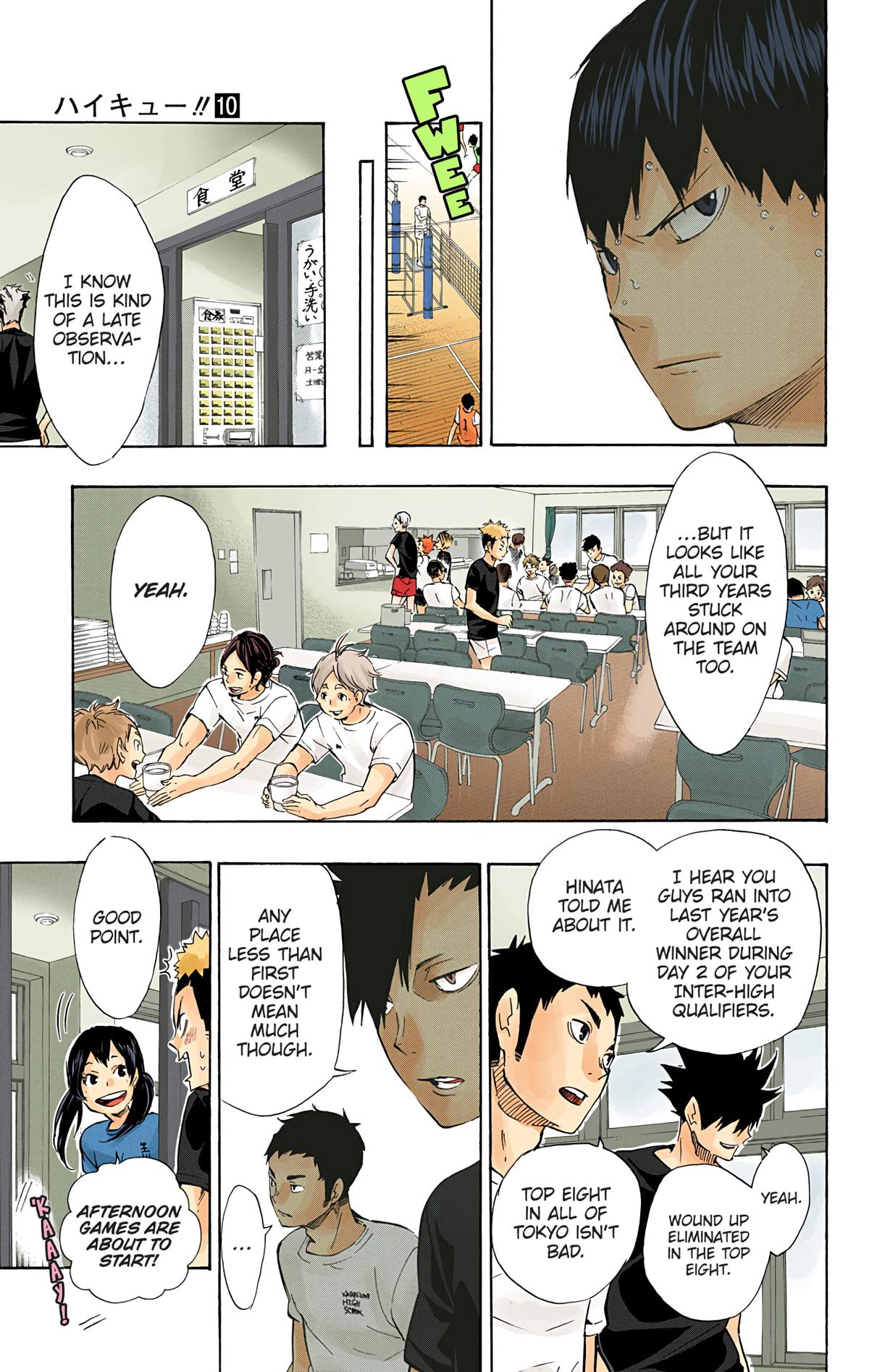 Haikyu!! (Color) Chapter 82
