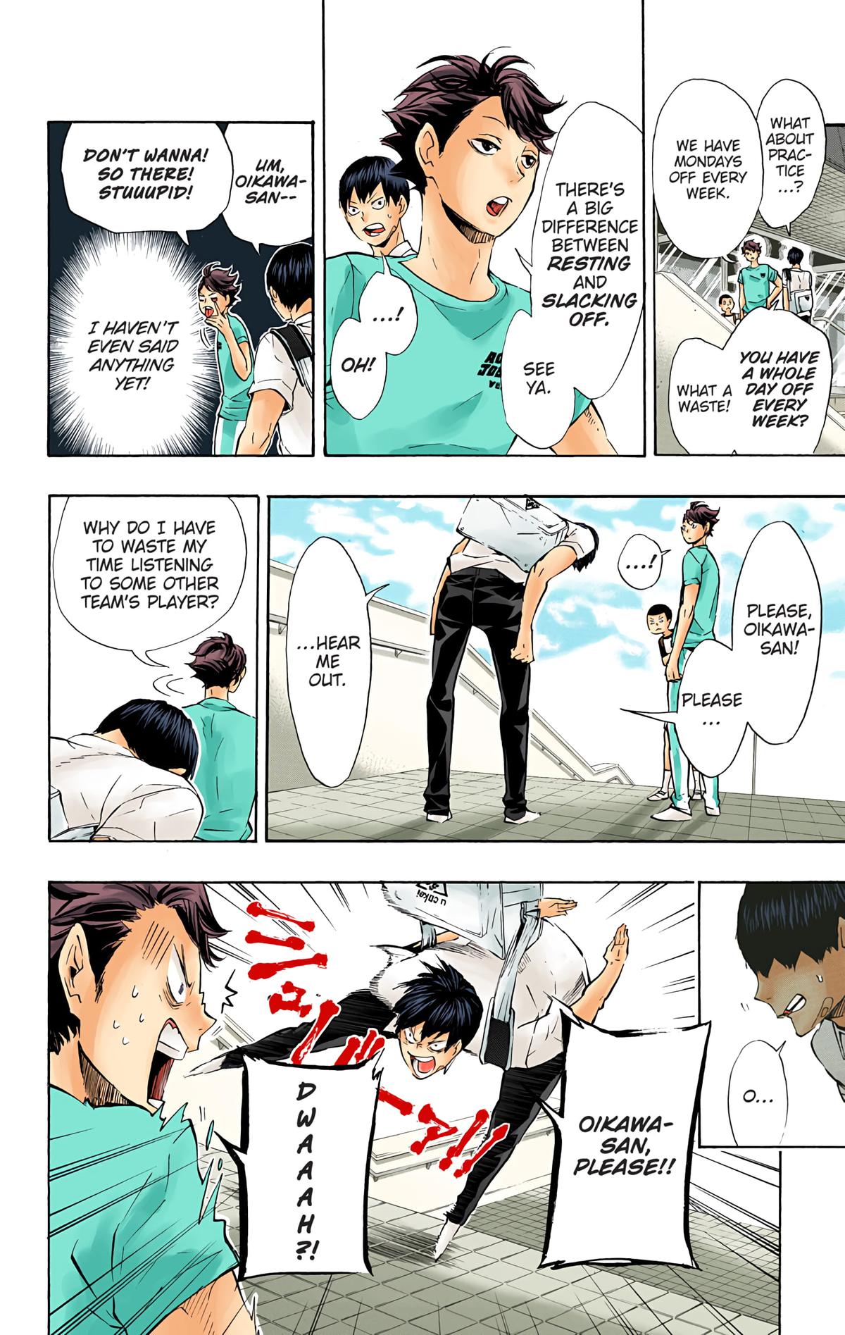 Haikyu!! (Color) Chapter 83