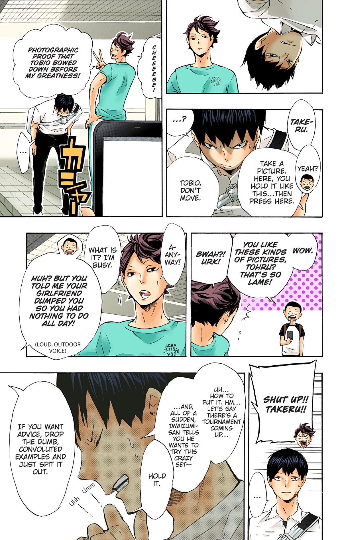 Haikyu!! (Color) Chapter 83